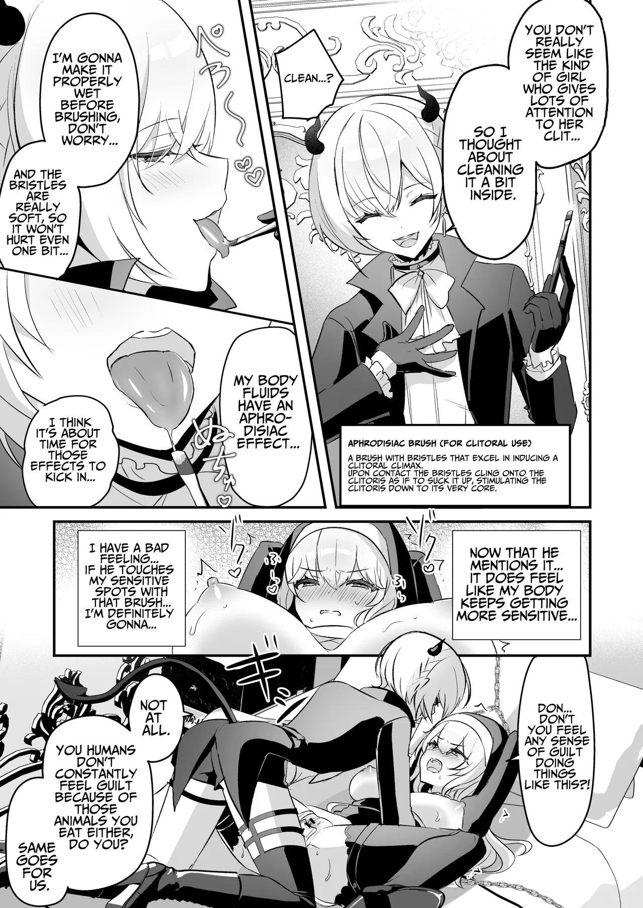 Captive Sex With An Incubus ~holy Woman Corruption By Lust Inducing Clitoral Teasing~ page 23