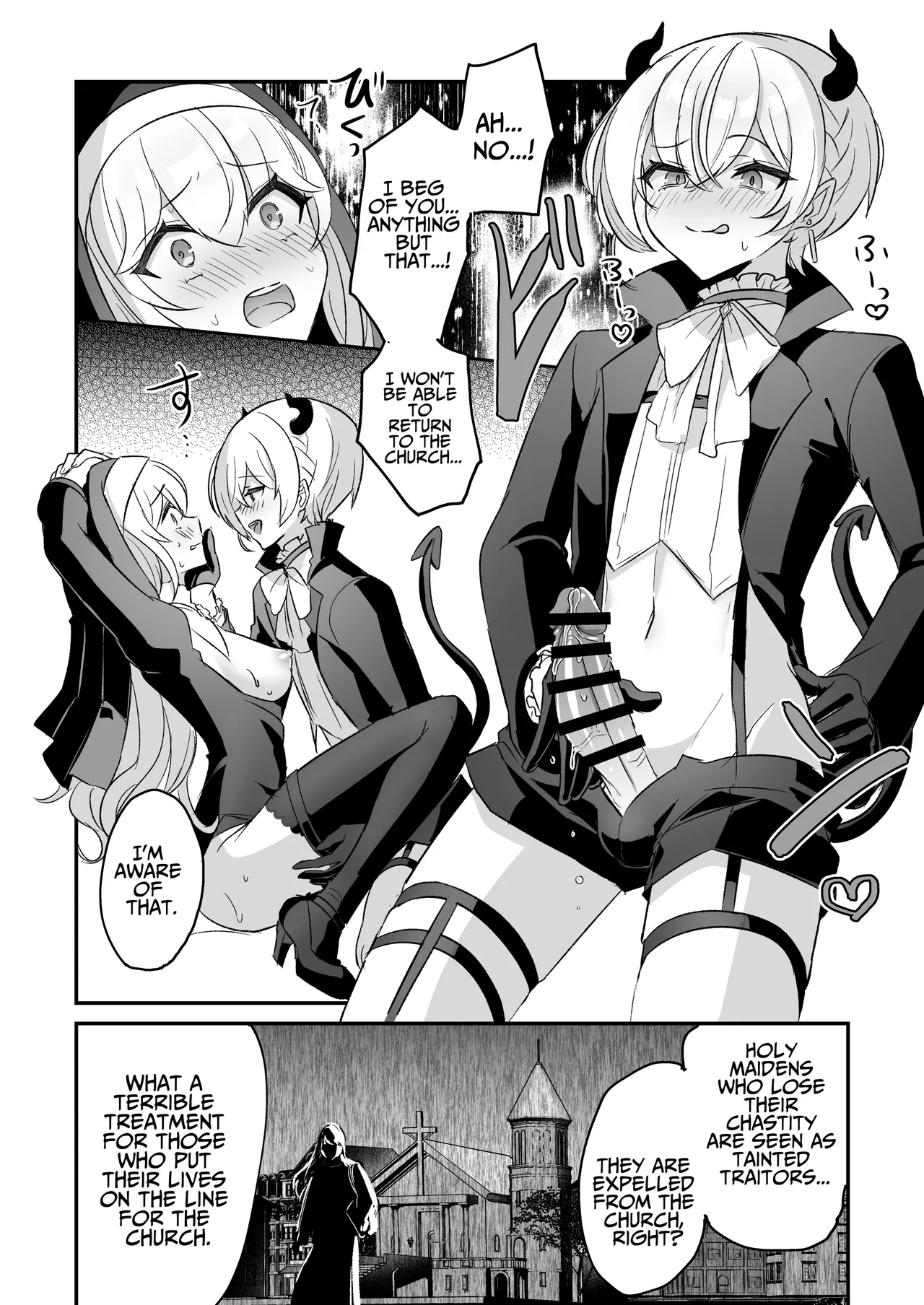 Captive Sex With An Incubus ~holy Woman Corruption By Lust Inducing Clitoral Teasing~ page 34