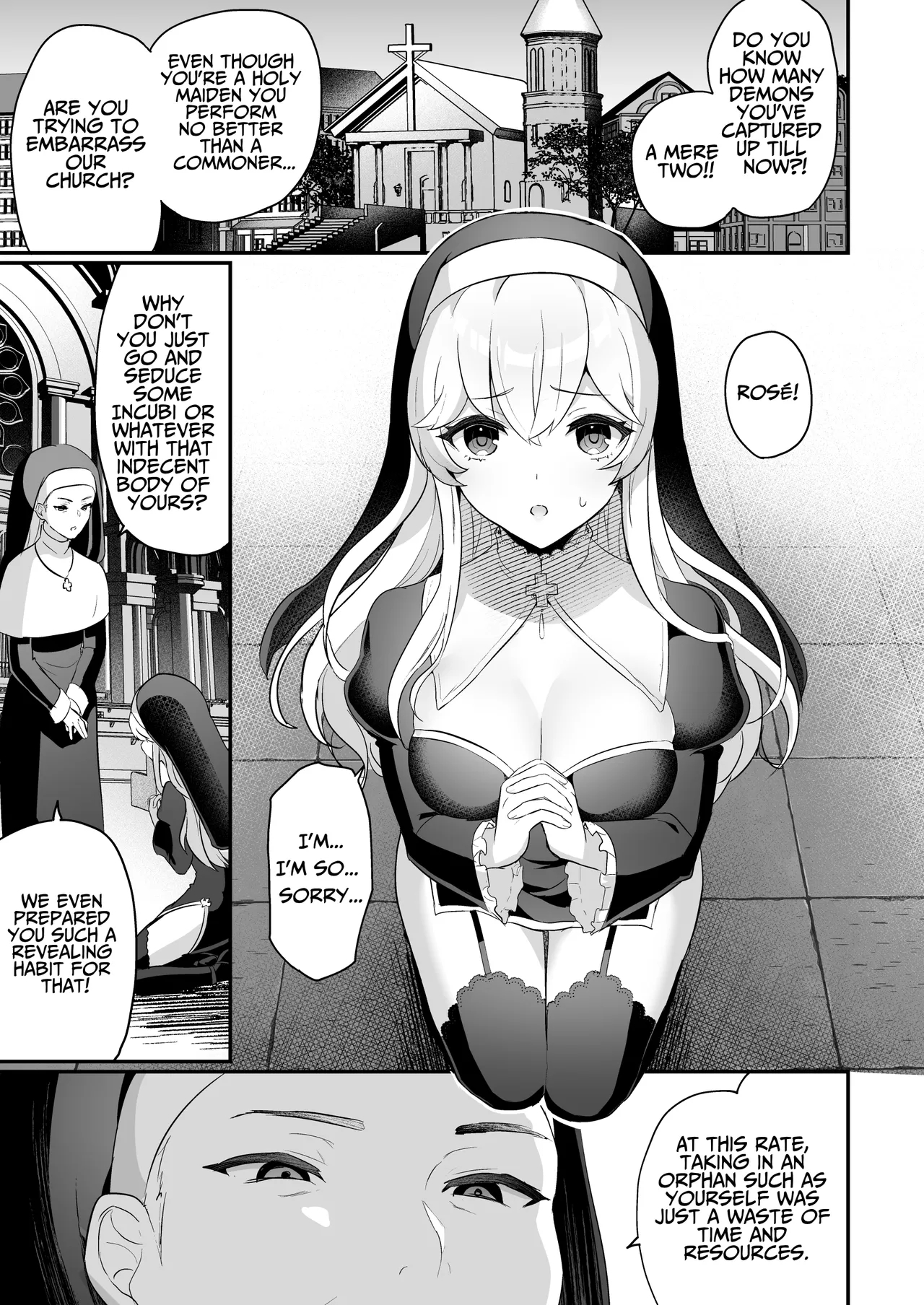 Captive Sex With An Incubus ~holy Woman Corruption By Lust Inducing Clitoral Teasing~ page 7