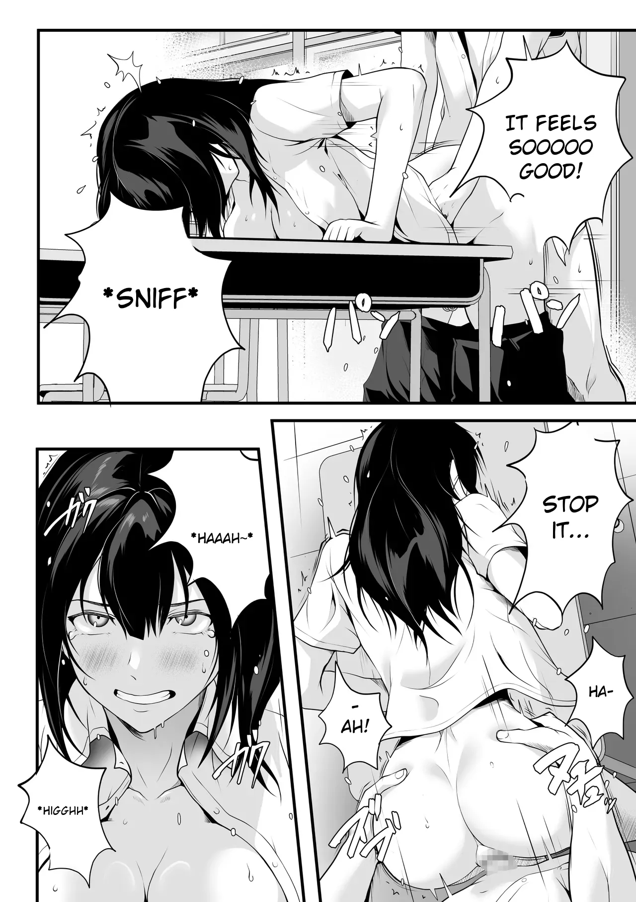 Class No Kyonyuu Gal Ga Seishori Tantou Ni Natta Hanashi page 13