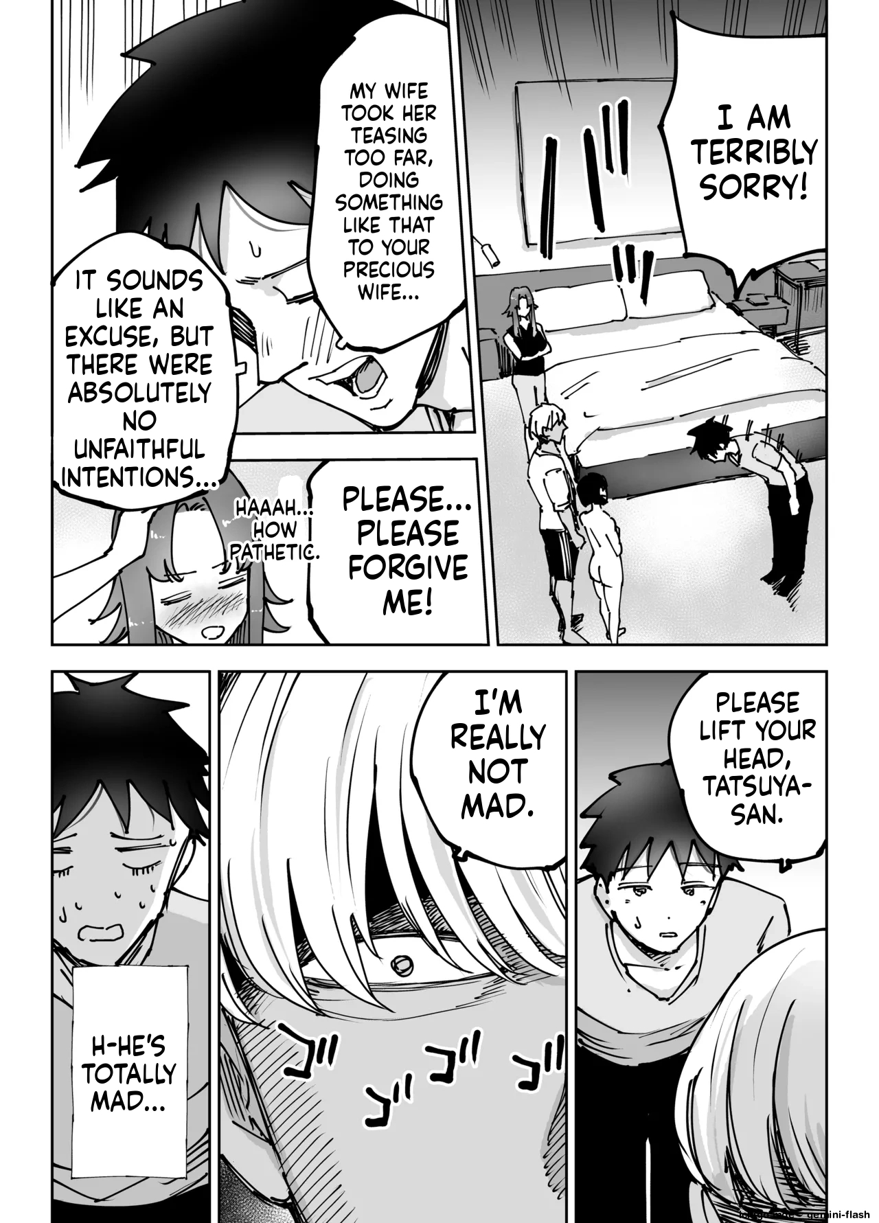 Climax Collapse ~when I Made My Wife’s Friend Climax… Her Husband Destroyed My Wife~ page 36