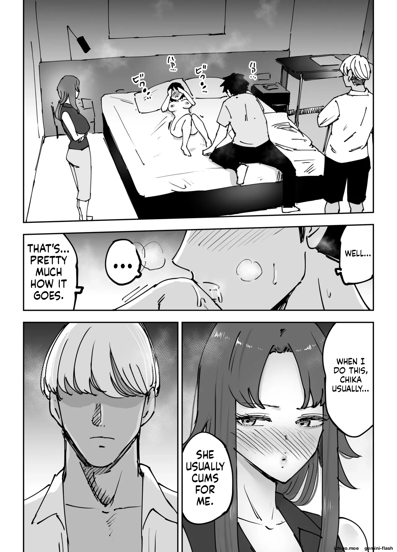 Climax Collapse ~when I Made My Wife’s Friend Climax… Her Husband Destroyed My Wife~ page 51
