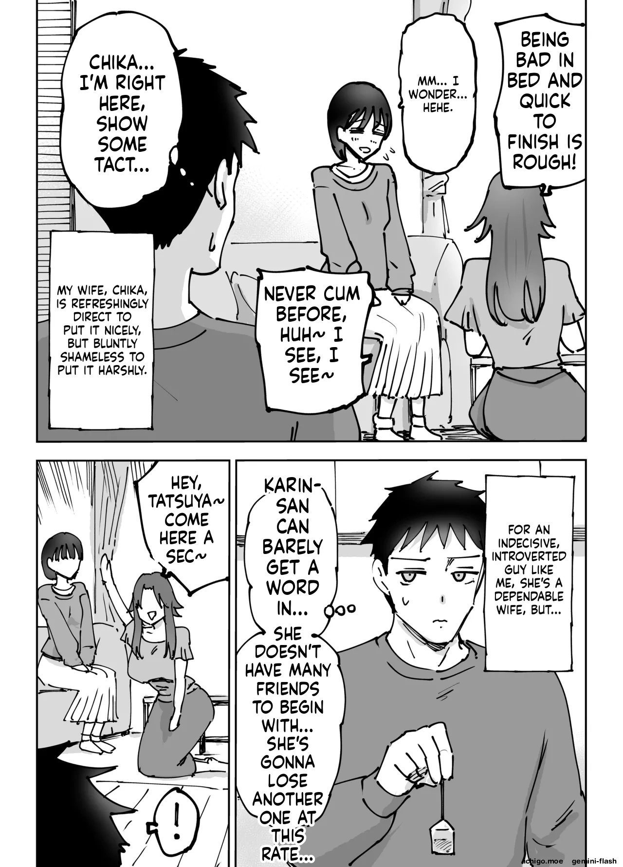 Climax Collapse ~when I Made My Wife’s Friend Climax… Her Husband Destroyed My Wife~ page 7