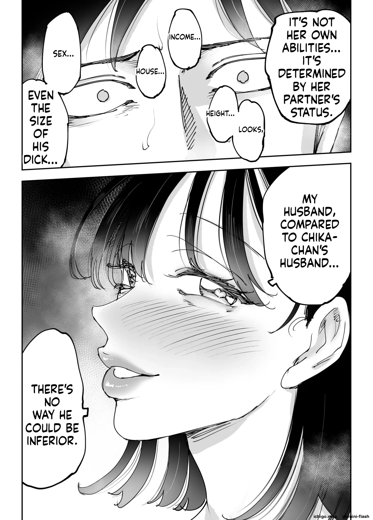 Climax Collapse ~when I Made My Wife’s Friend Climax… Her Husband Destroyed My Wife~ page 95