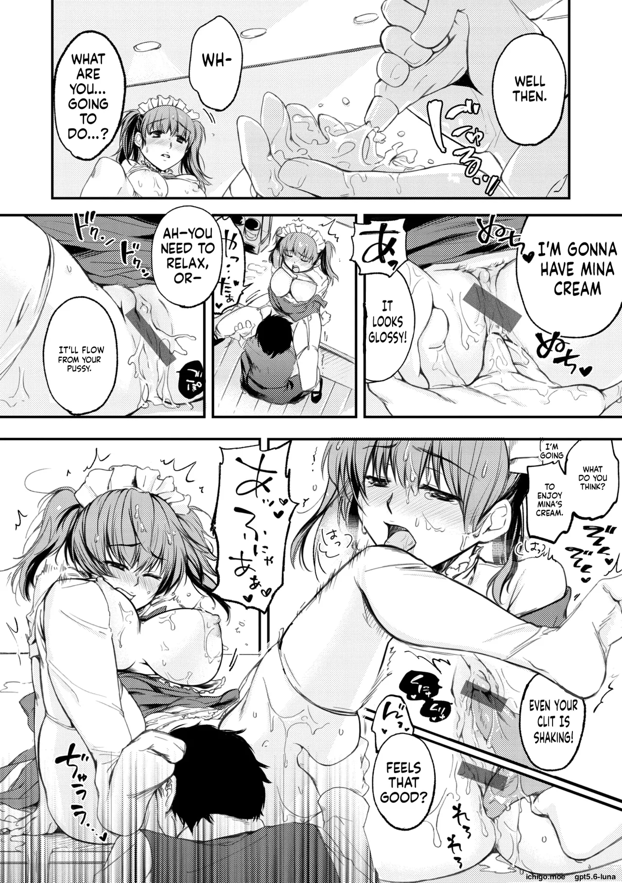 Cream Covered Girl page 10