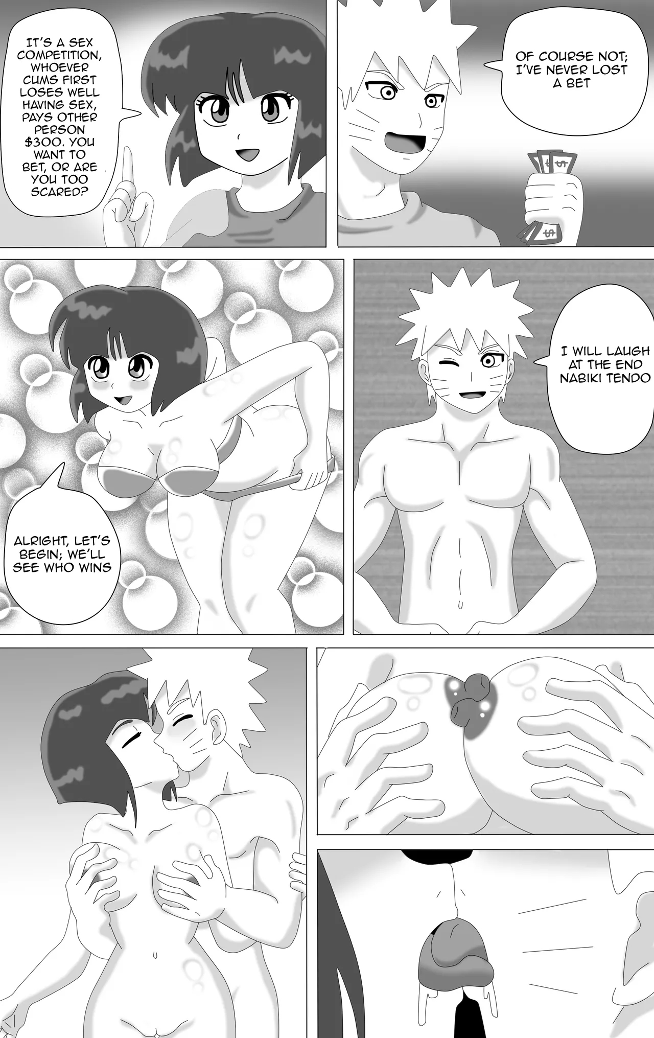 Crossover Naruto X Shampoo & Nabiki Tendo page 5