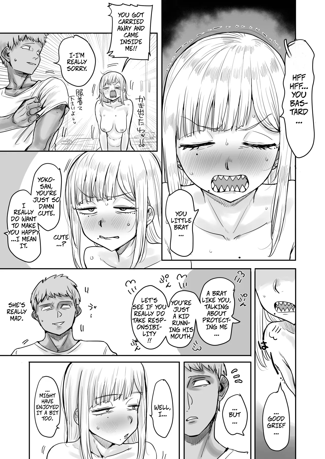 Cute, Shark-toothed Yoko-san - Gizaba De Kawaii Youko-san page 28