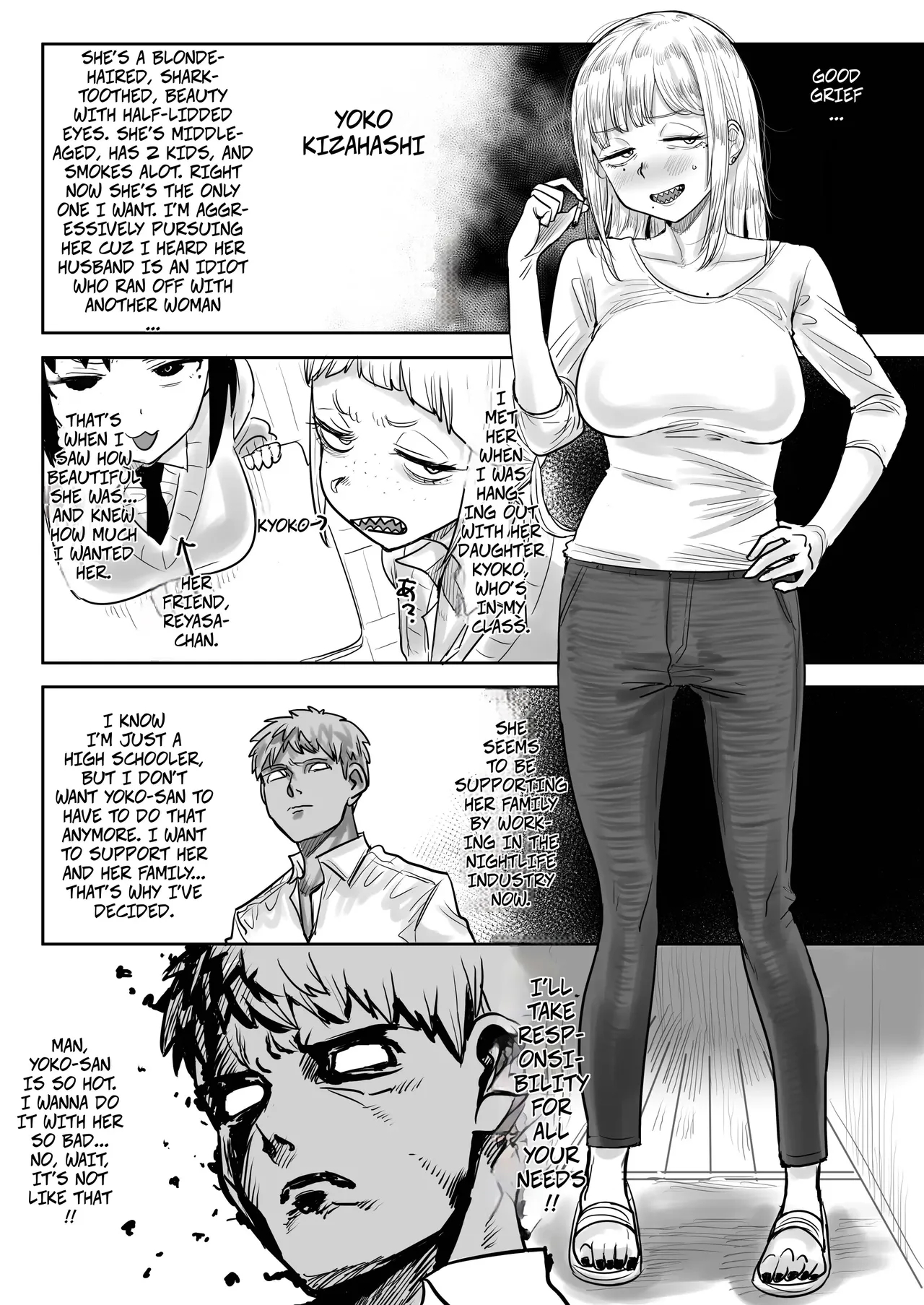 Cute, Shark-toothed Yoko-san - Gizaba De Kawaii Youko-san page 5