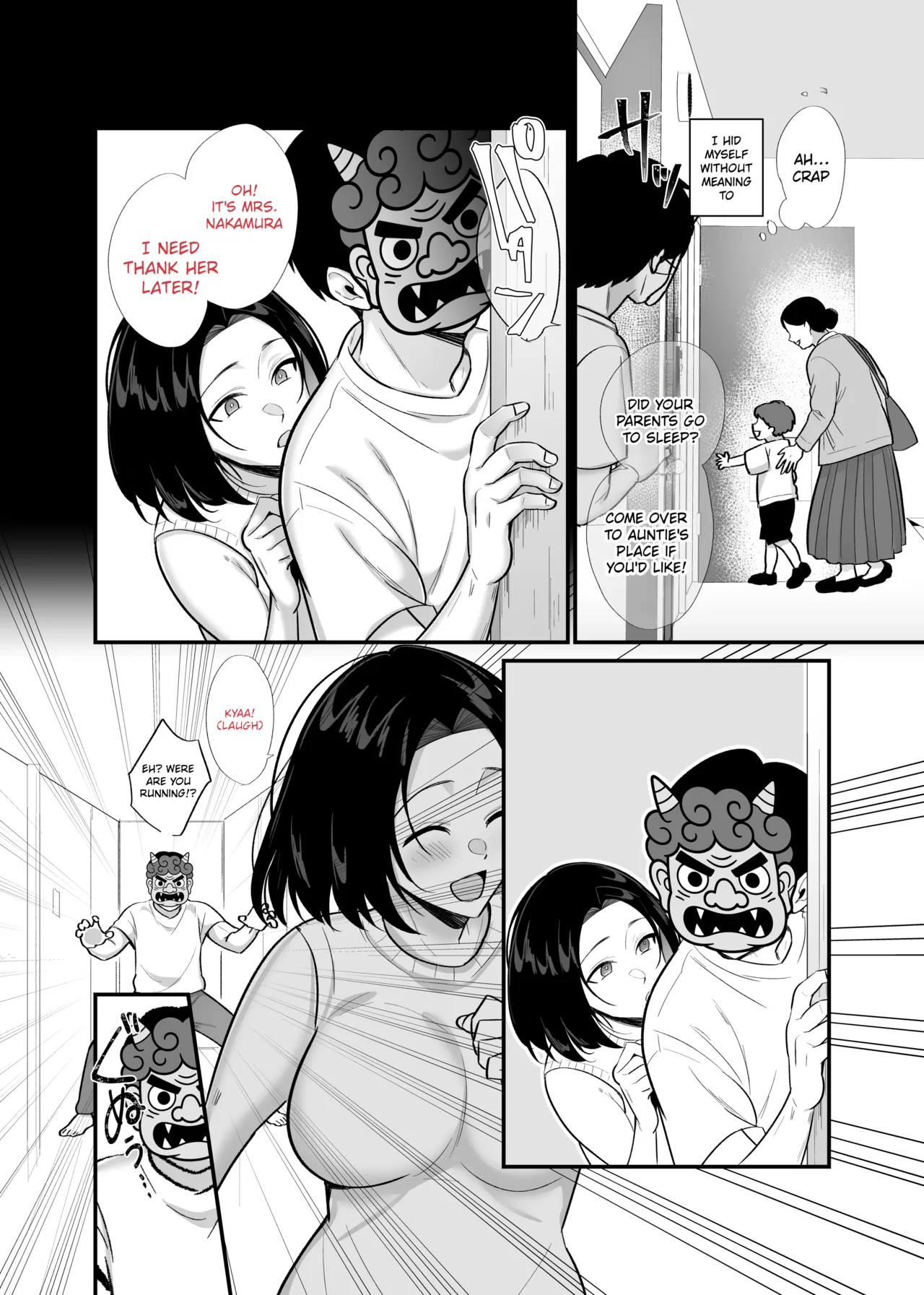 Dirty And Passionate Sex With A Single Mother 3 ~ A Game Of Tag And Creampies page 22