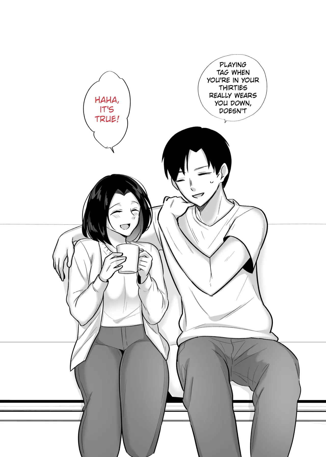 Dirty And Passionate Sex With A Single Mother 3 ~ A Game Of Tag And Creampies page 60