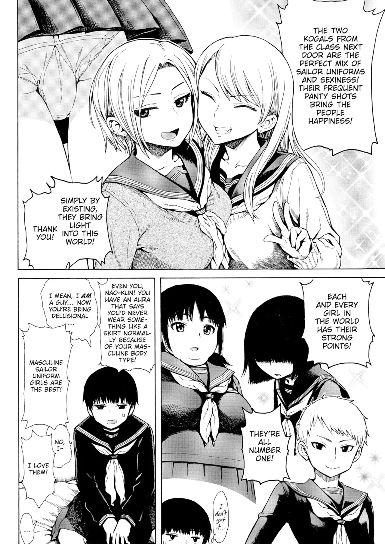 Don’t Make Me Wear A Sailor Uniform page 1