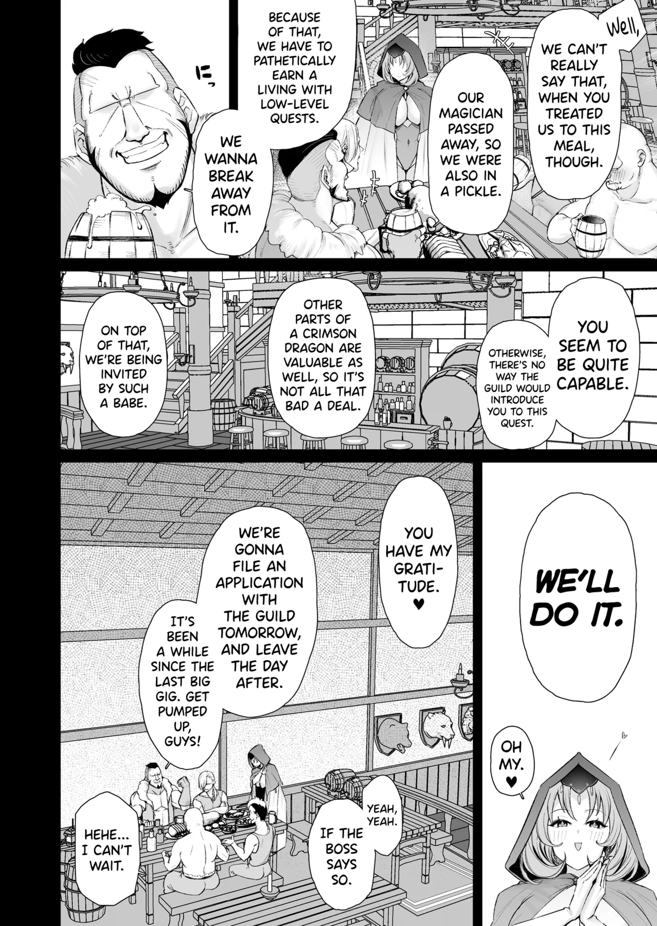 Dosukebe Bakunyuu Elf Mahoutsukai 108-sai To Namahame Koubi Suru Hanashi page 4