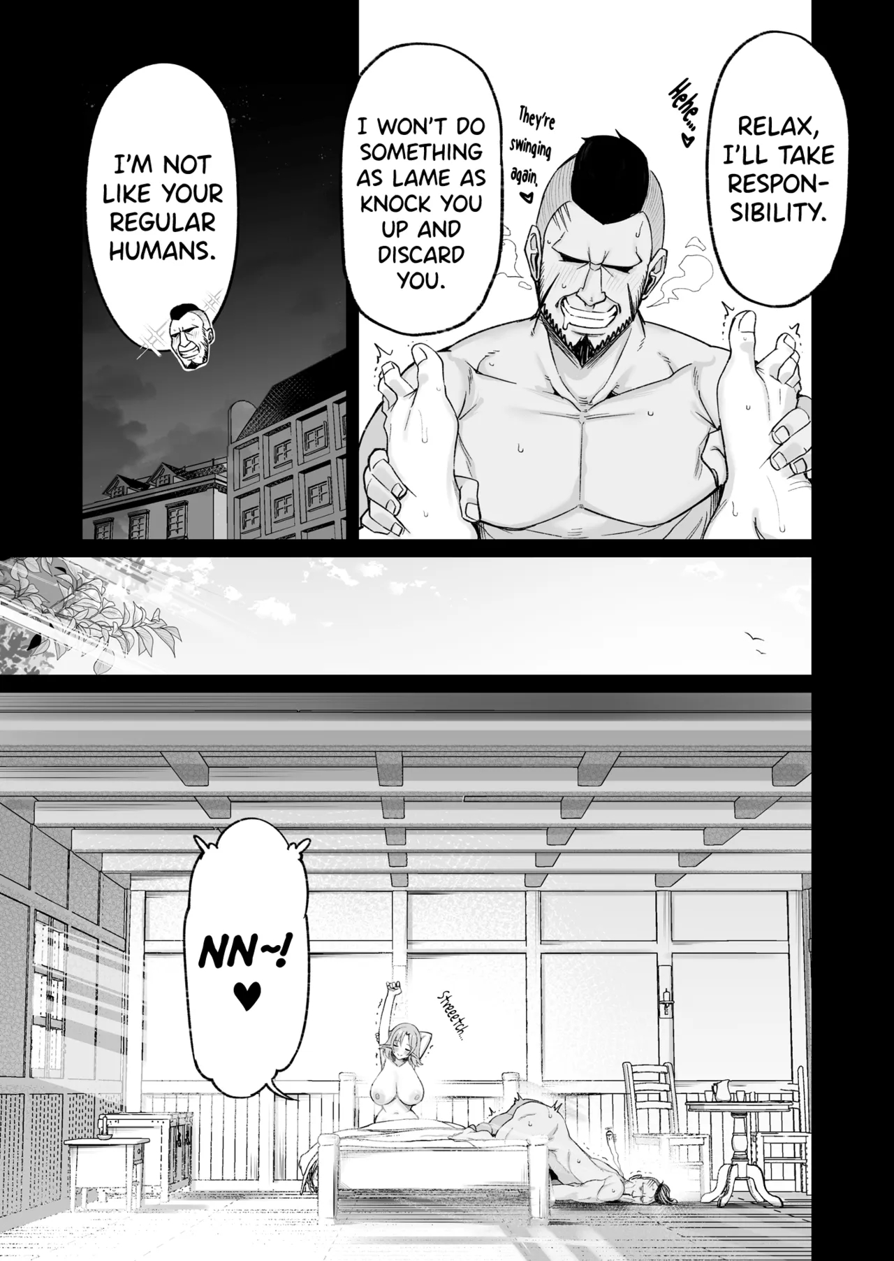 Dosukebe Bakunyuu Elf Mahoutsukai 108-sai To Namahame Koubi Suru Hanashi page 49