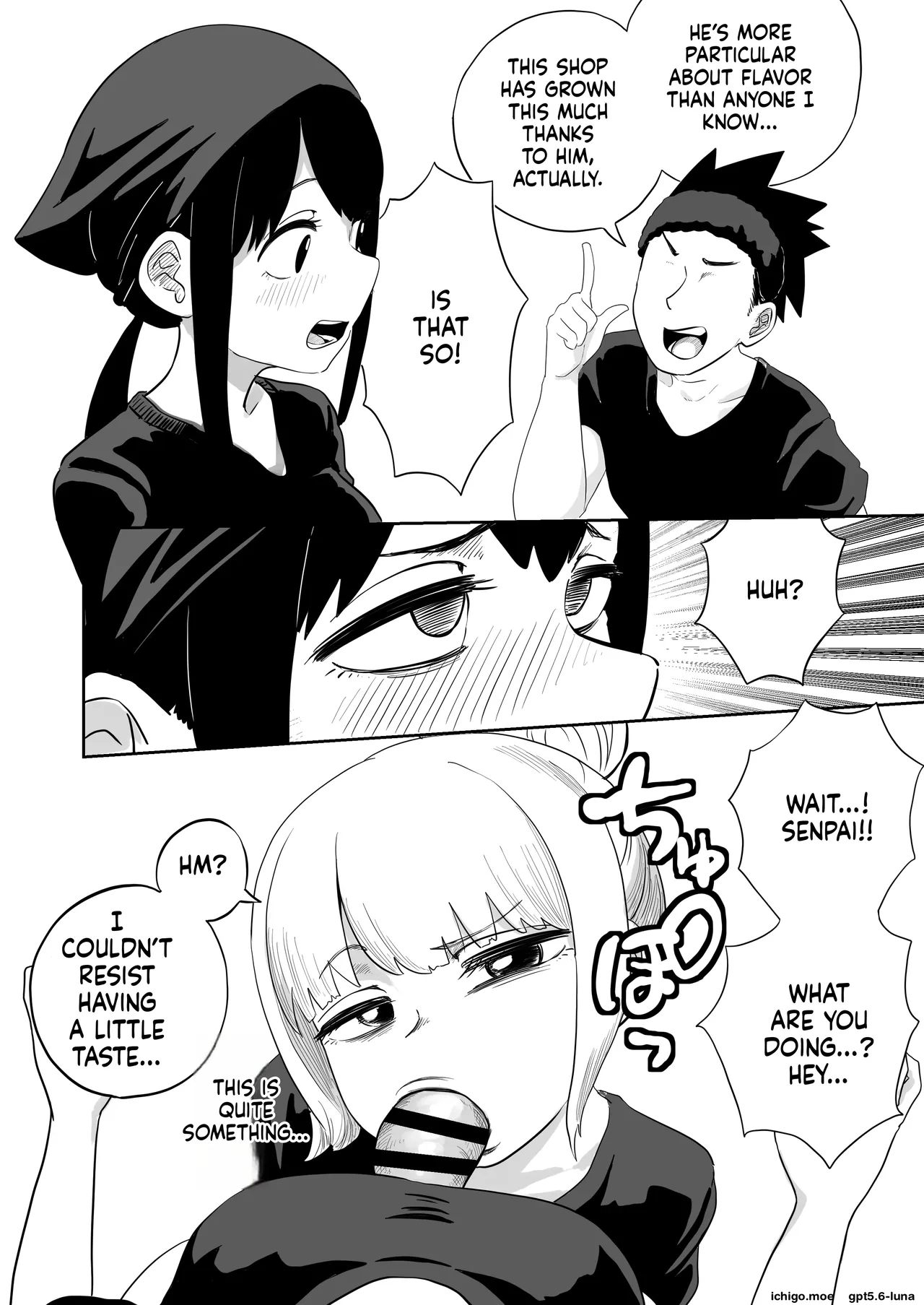 Excuse Me!! There’s A Dick In My Ramen...!! That Makes Two Of Them. page 13