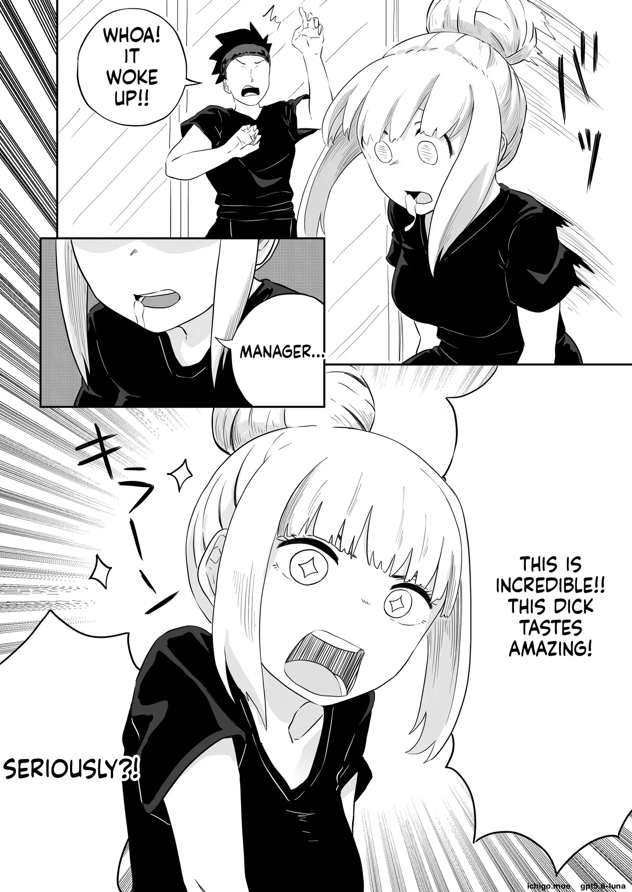 Excuse Me!! There’s A Dick In My Ramen...!! That Makes Two Of Them. page 21