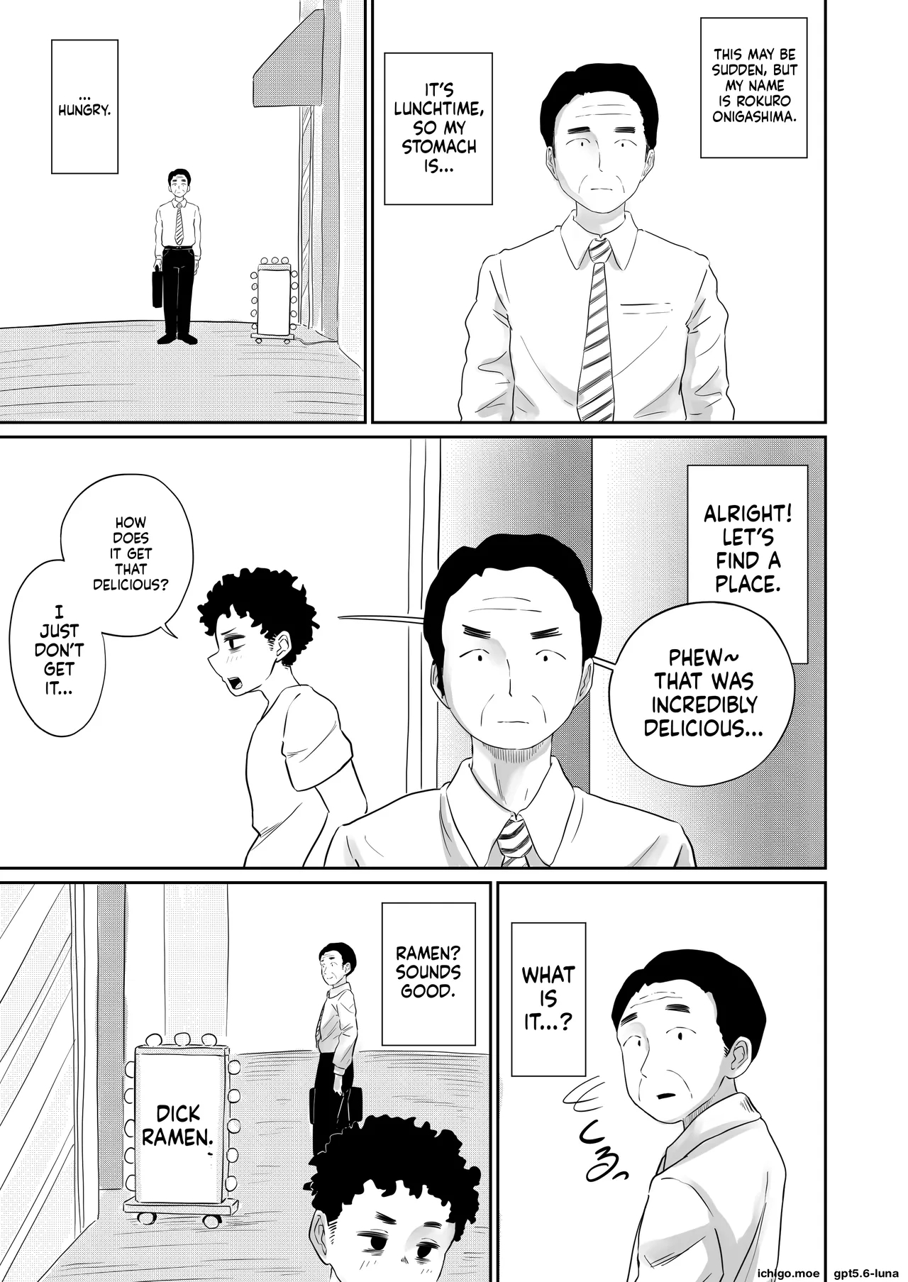 Excuse Me!! There’s A Dick In My Ramen...!! That Makes Two Of Them. page 22