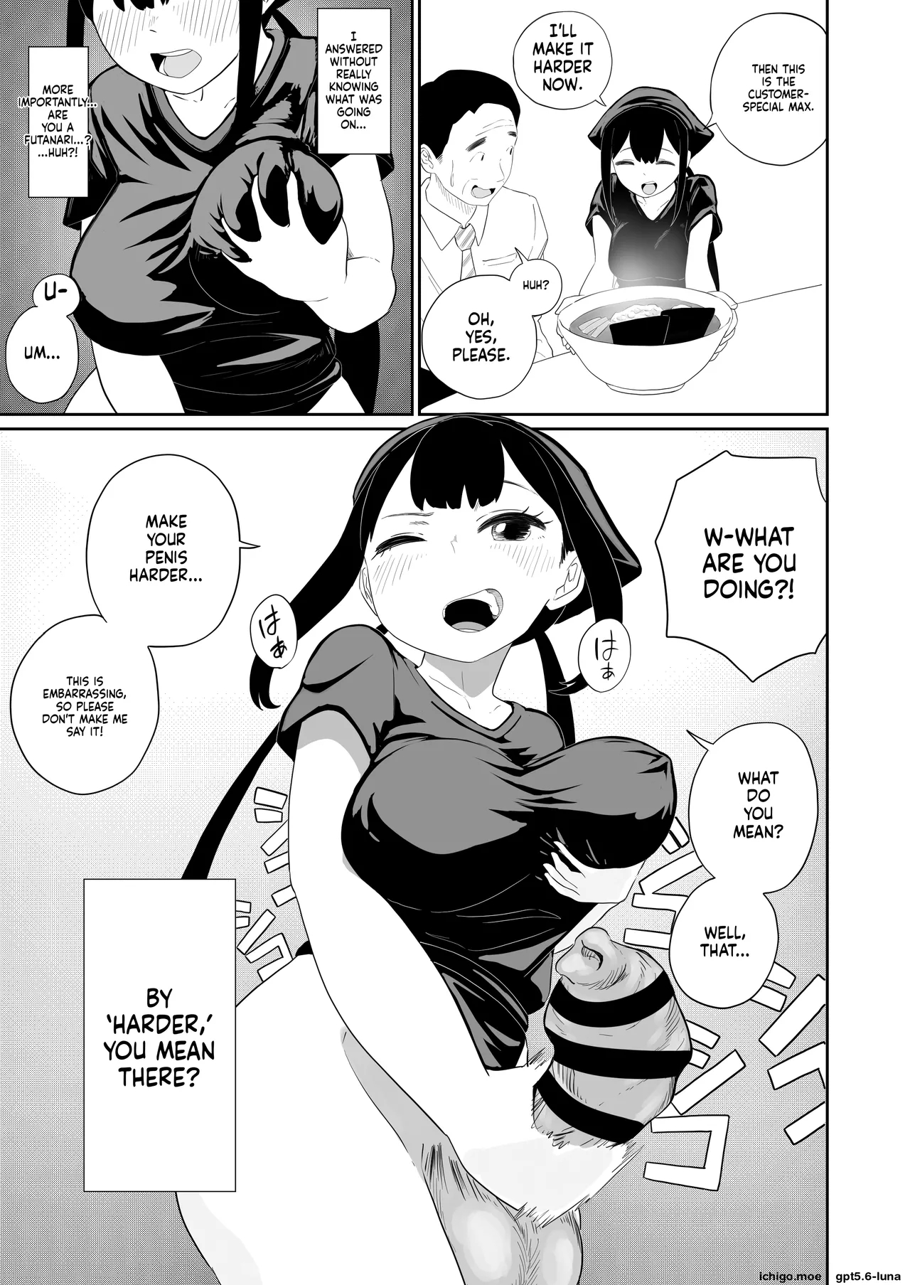 Excuse Me!! There’s A Dick In My Ramen...!! That Makes Two Of Them. page 26