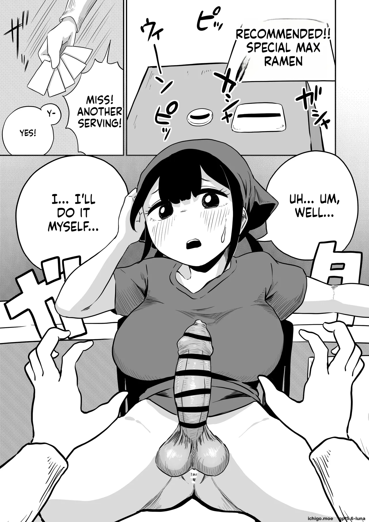 Excuse Me!! There’s A Dick In My Ramen...!! That Makes Two Of Them. page 48