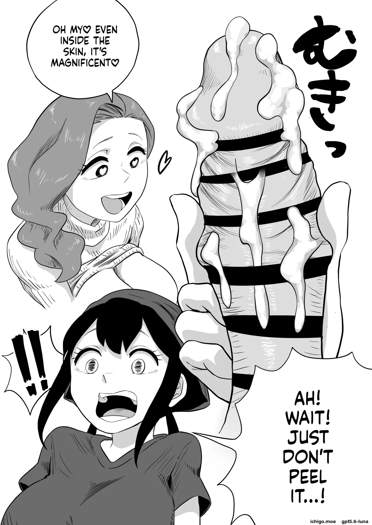 Excuse Me!! There’s A Dick In My Ramen...!! That Makes Two Of Them. page 55