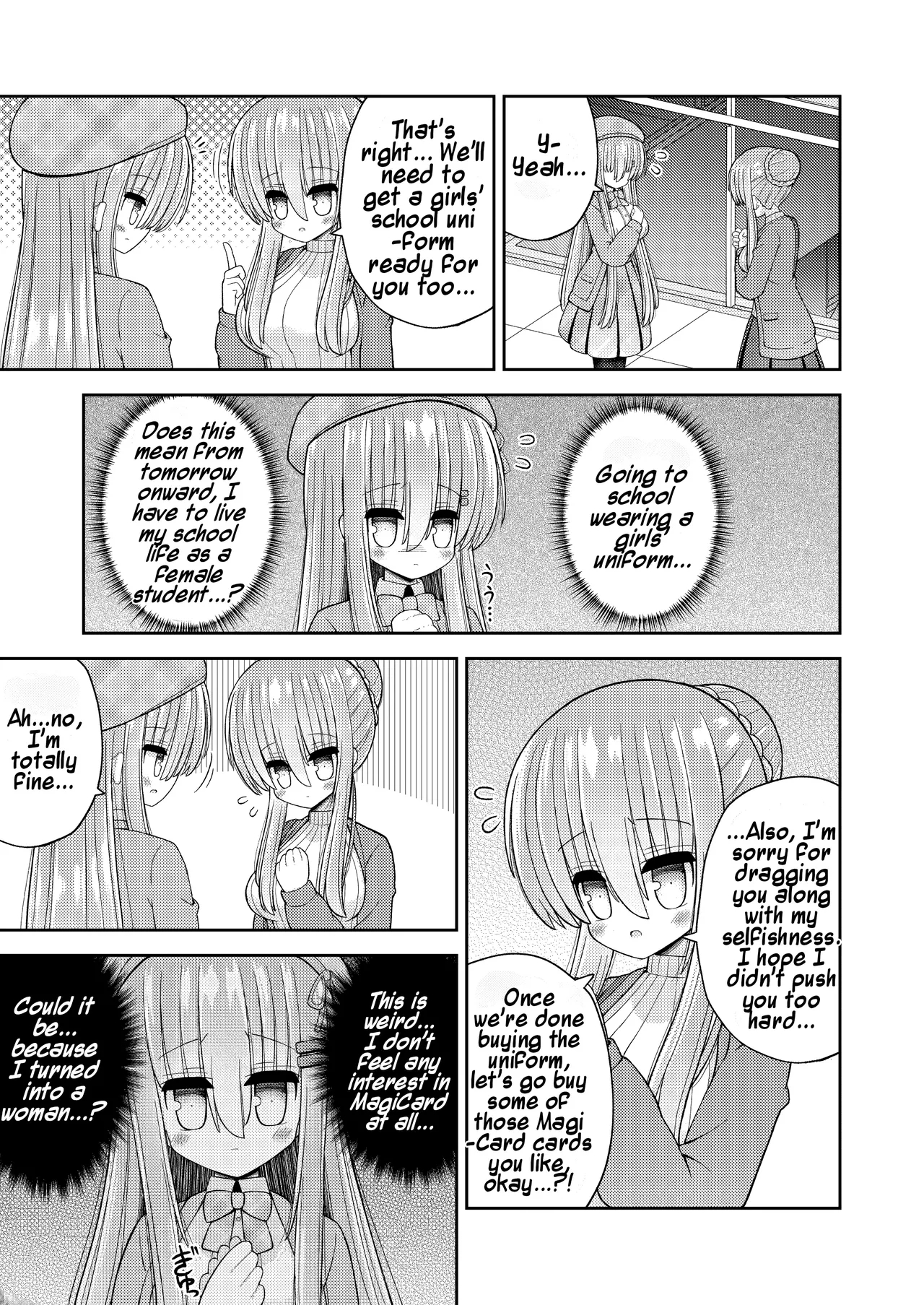 Forced Gender Transformation ~i, The Protagonist, Became The Heroine~ page 14
