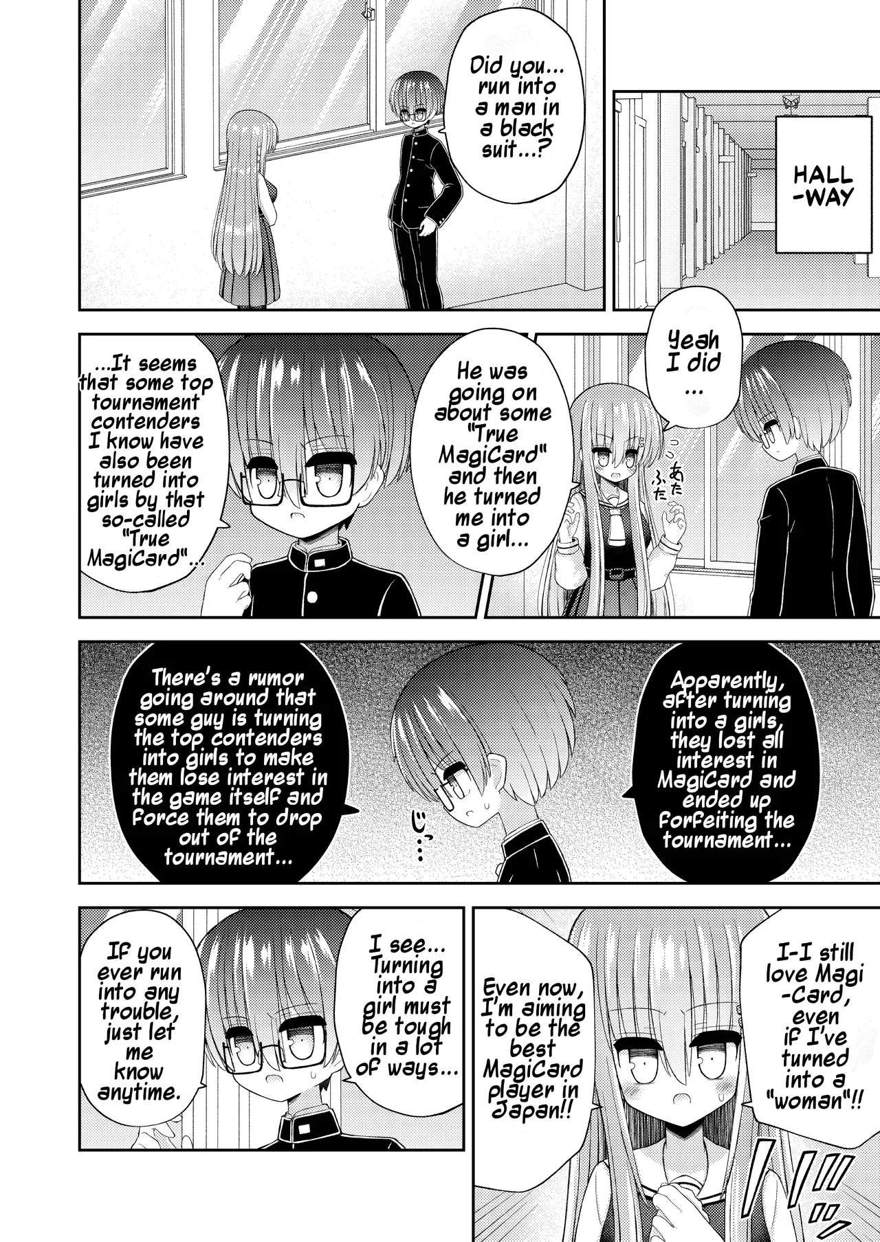 Forced Gender Transformation ~i, The Protagonist, Became The Heroine~ page 17