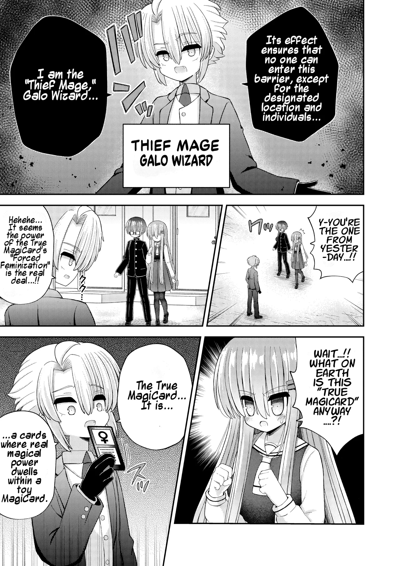 Forced Gender Transformation ~i, The Protagonist, Became The Heroine~ page 20
