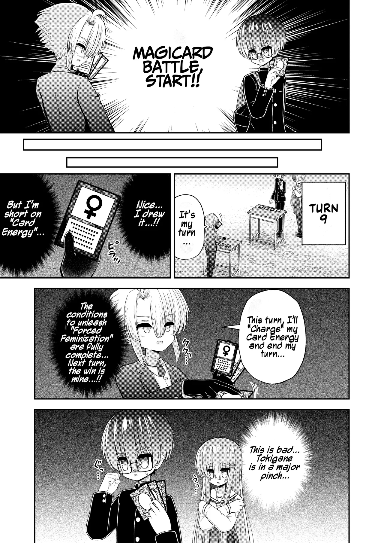 Forced Gender Transformation ~i, The Protagonist, Became The Heroine~ page 24