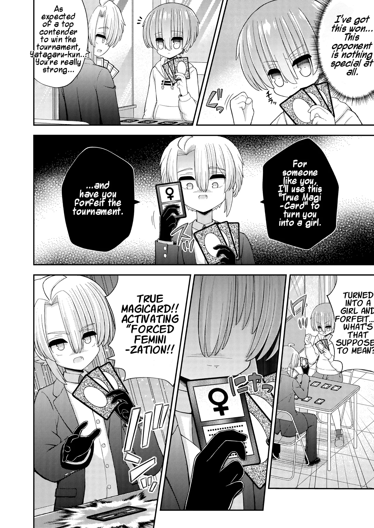 Forced Gender Transformation ~i, The Protagonist, Became The Heroine~ page 3