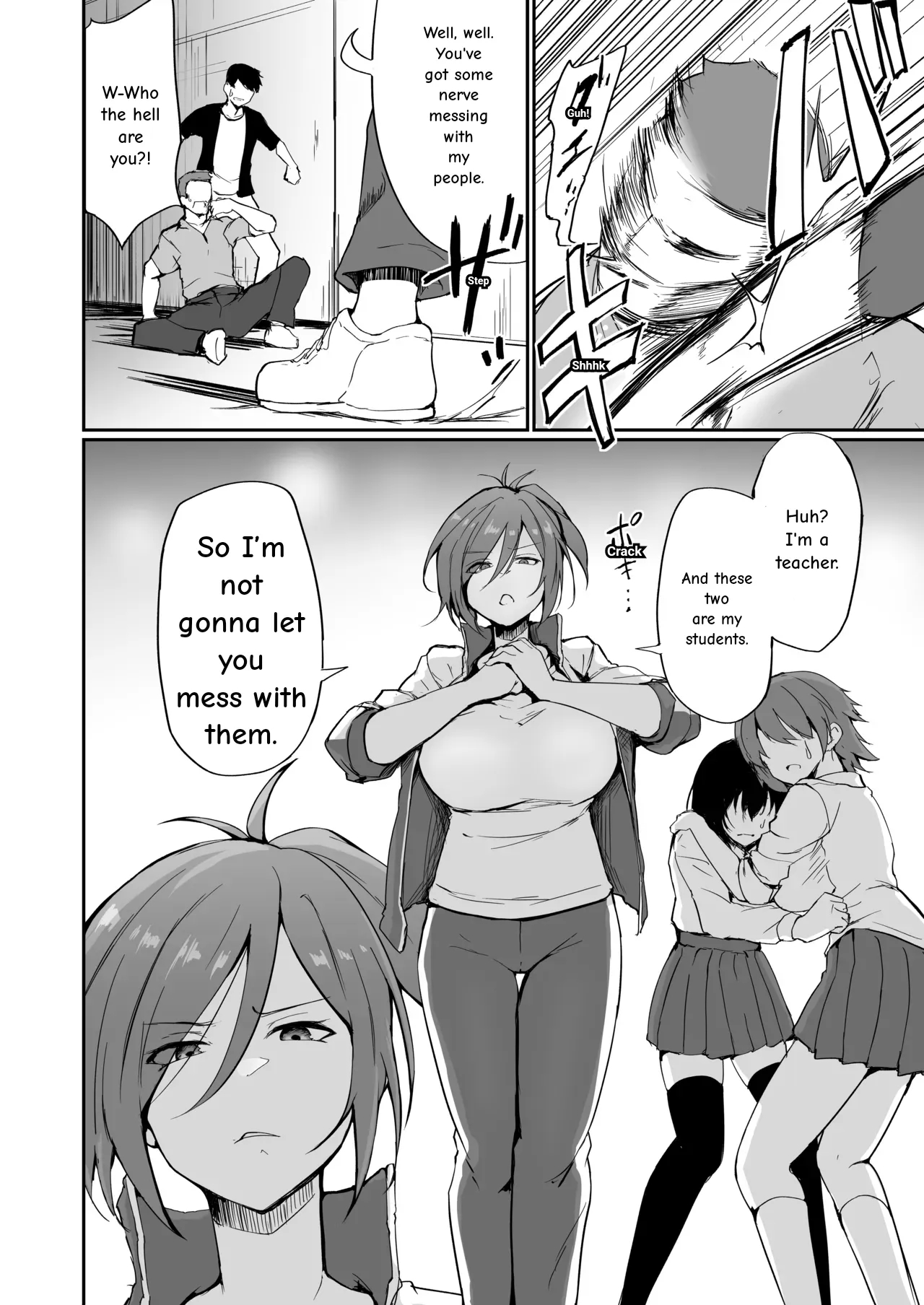 Former Delinquent Housewife Pe Teacher, Falls. page 3