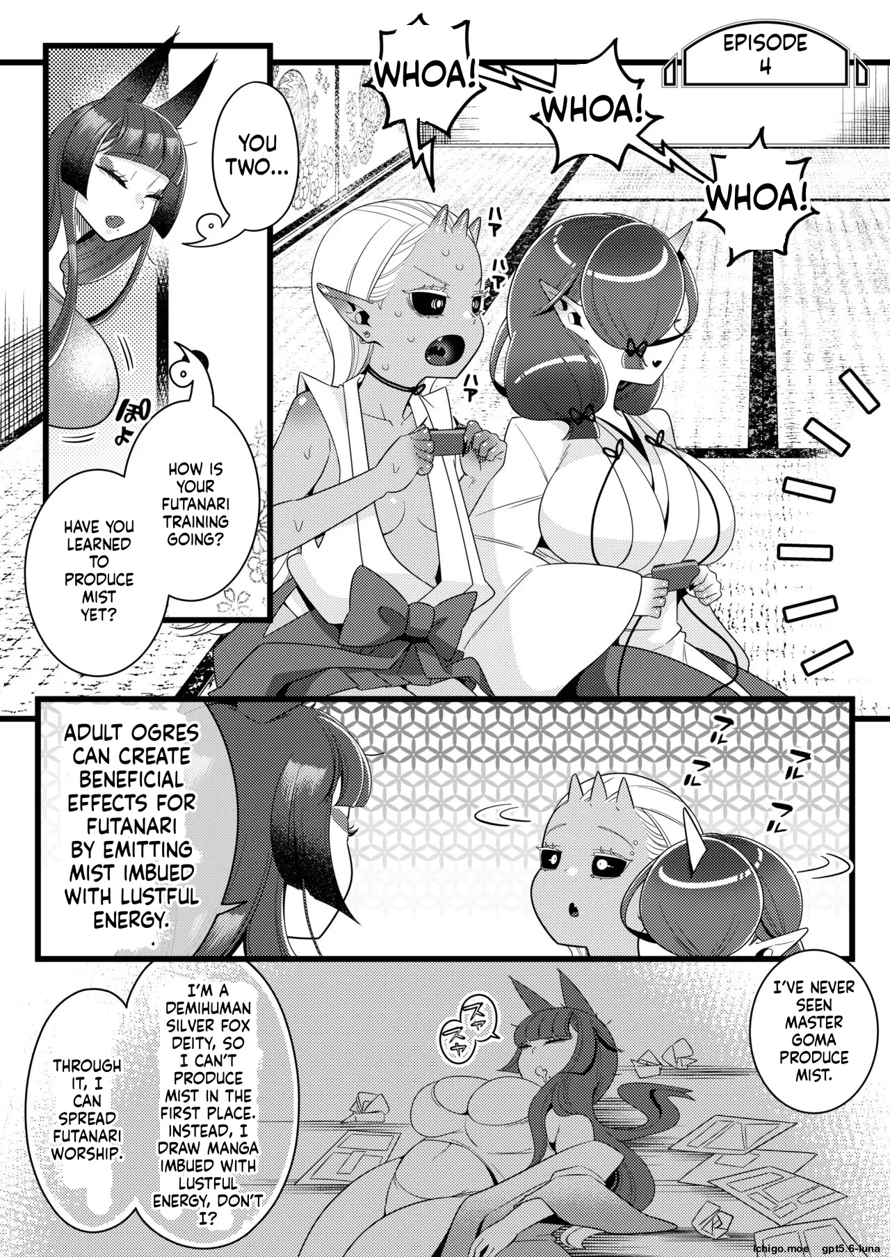 Futanari Kizaseba Oni Urara page 48