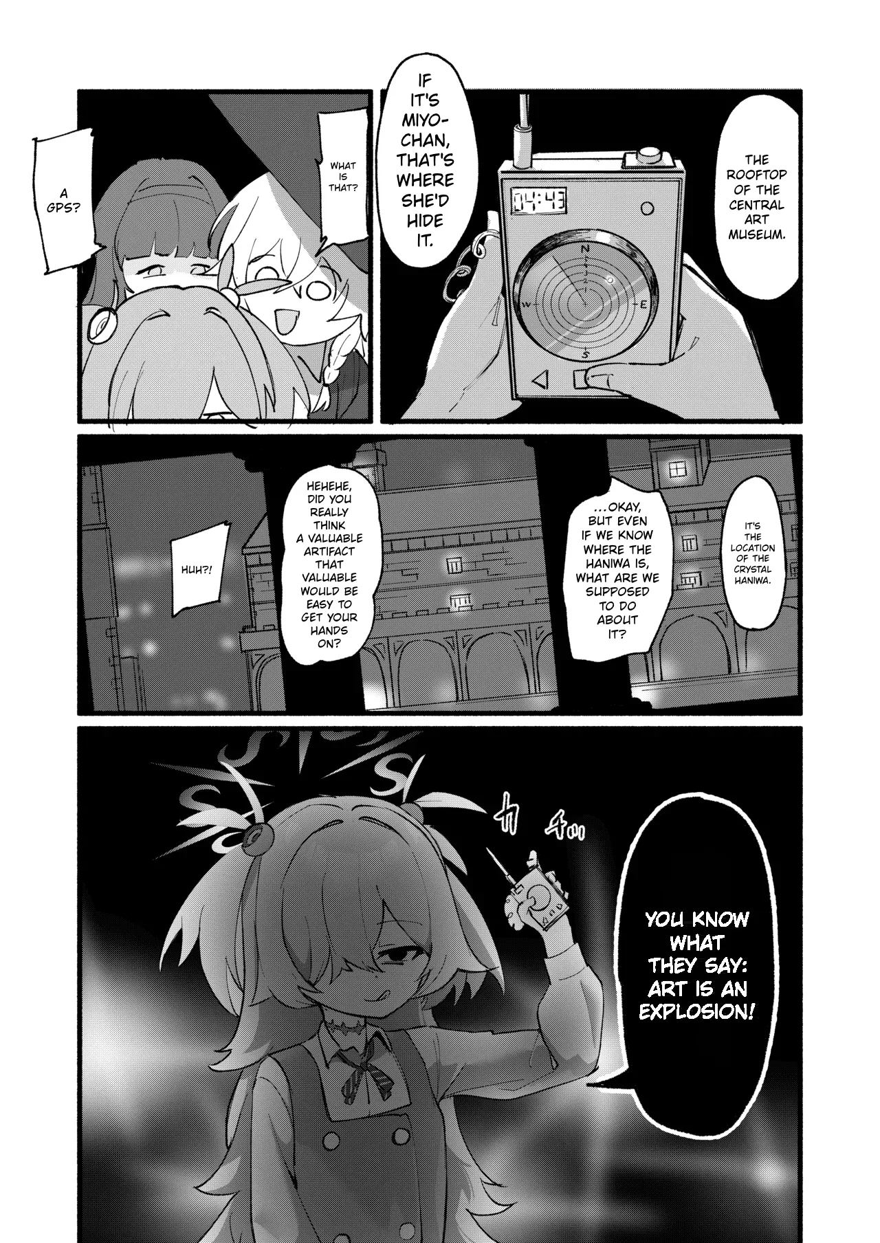 Geijutsu Wa Bakuhatsu To 〇〇〇 page 34