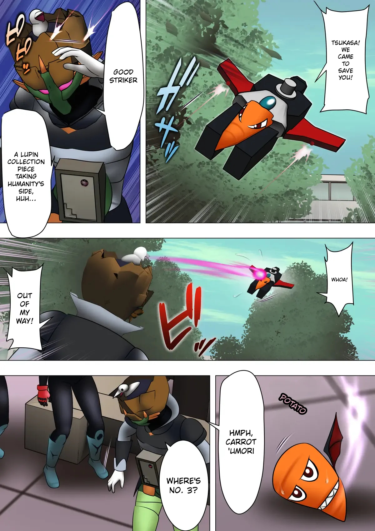 Haiboku Hiroin Henshin Dekinainode Bodi Peinto De Tatakattara Futsuu Ni Maketa page 25