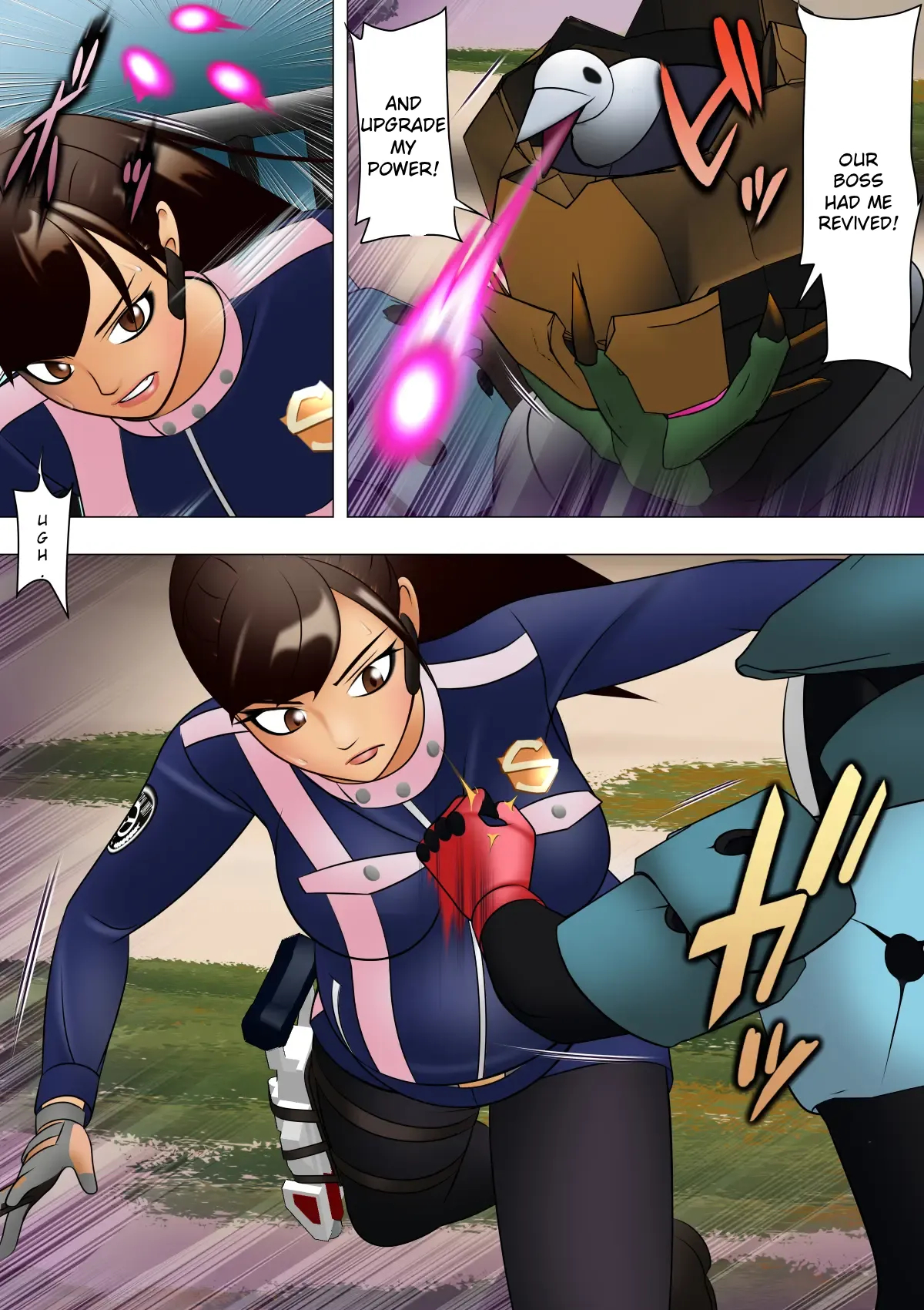 Haiboku Hiroin Henshin Dekinainode Bodi Peinto De Tatakattara Futsuu Ni Maketa page 8