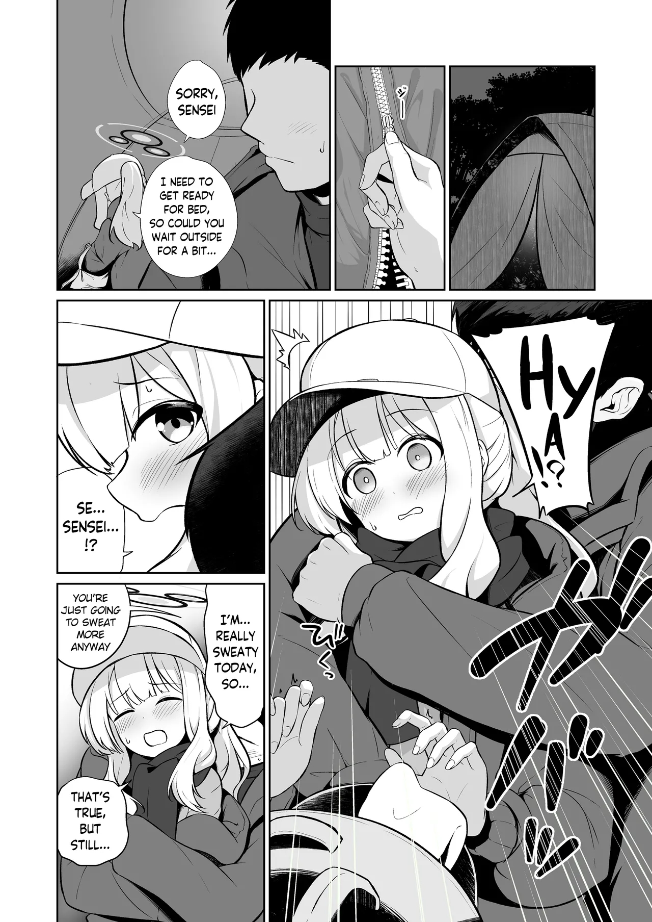 Hare To Tent In page 3