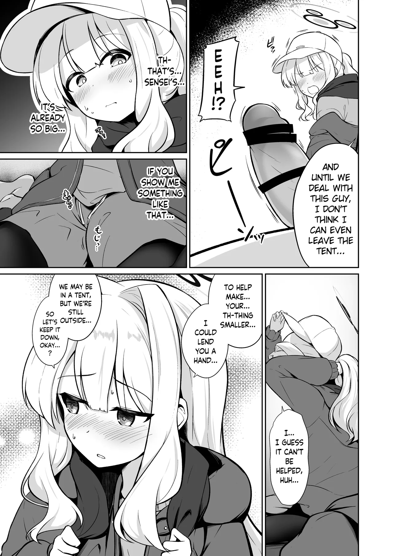 Hare To Tent In page 4