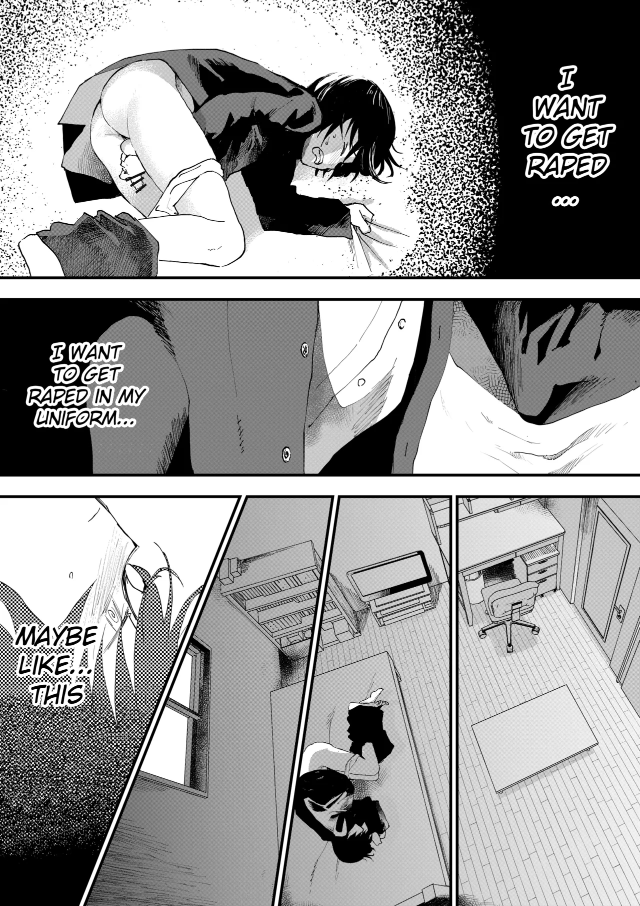 Hatsutaiken Wa Chikan! Rinkan! Mesuochi Jigoku! page 10