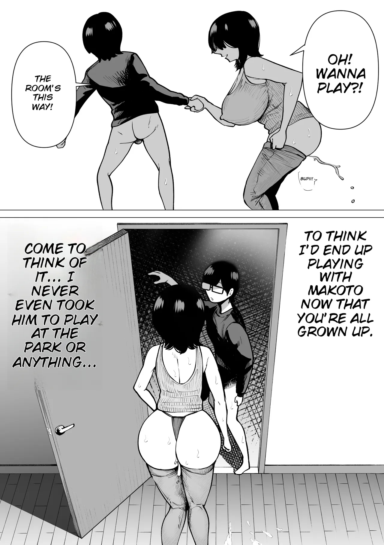 Hikikomori De Ero Manga Kaiteru Doutei Oikko To Oba-san Ga Icha Love Sex Suru Hanashi page 25