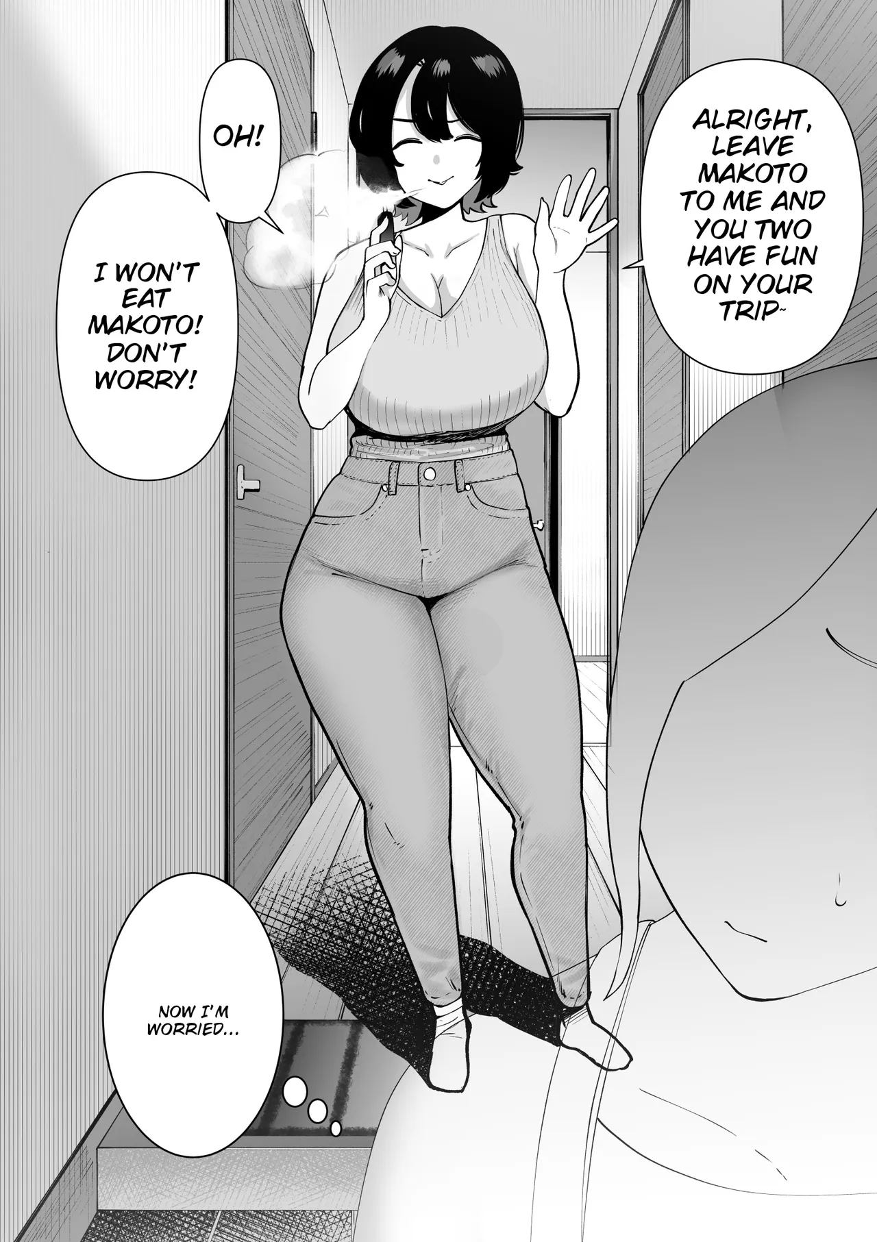 Hikikomori De Ero Manga Kaiteru Doutei Oikko To Oba-san Ga Icha Love Sex Suru Hanashi page 5