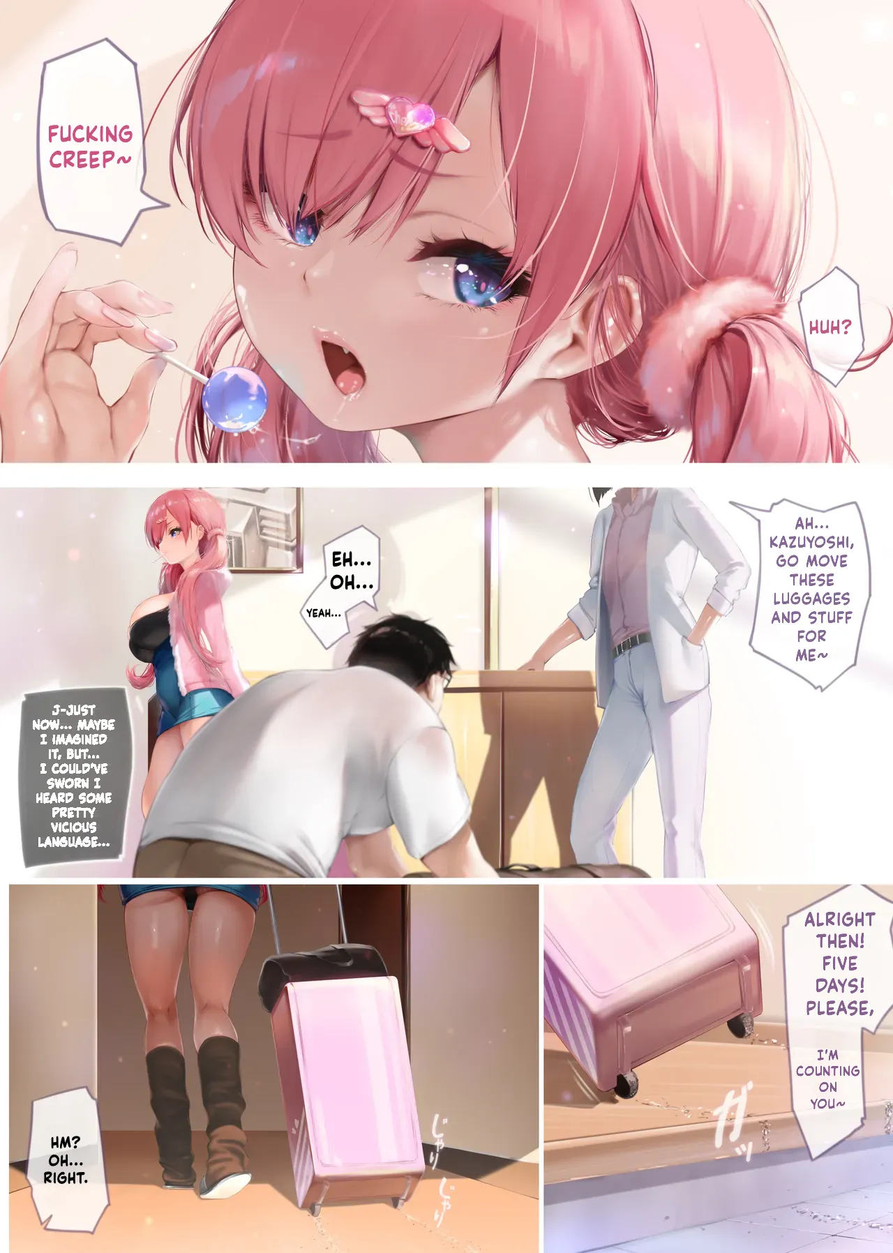 Hisabisa Ni Atta Mei Ga Kuso Namaiki Ni Seichou Shiteita Ken page 6