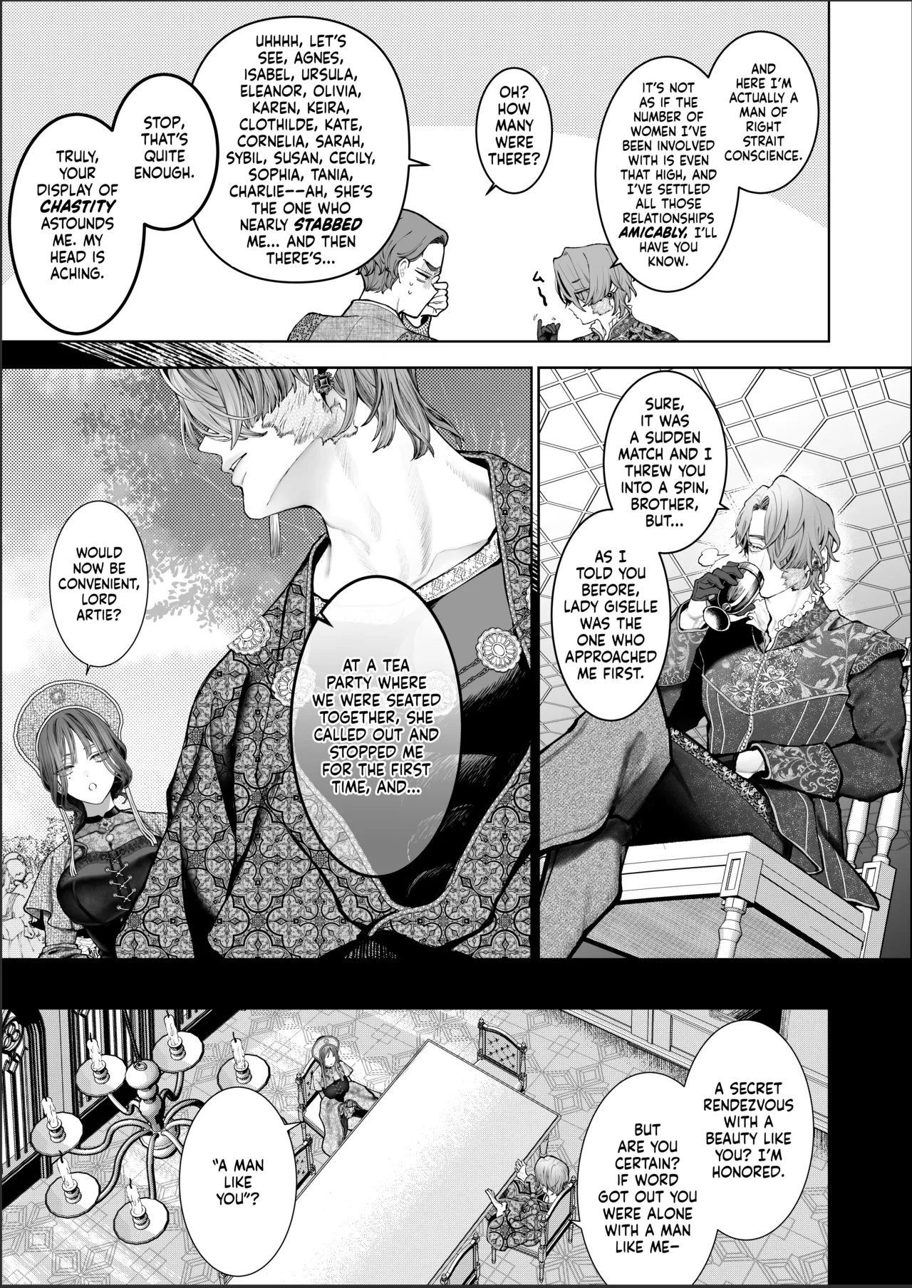 Houtou Kizoku Wa Moto Outaishihi To No Haramasekon De Isogashii - The Rake And The Once Crowned Princess page 12
