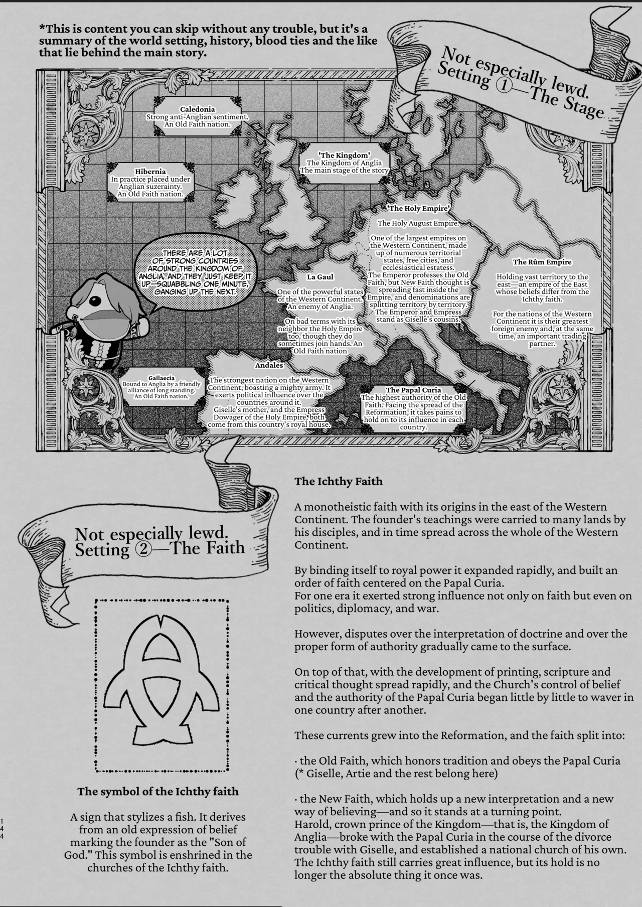 Houtou Kizoku Wa Moto Outaishihi To No Haramasekon De Isogashii - The Rake And The Once Crowned Princess page 143