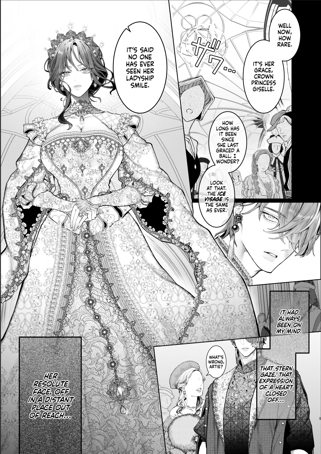 Houtou Kizoku Wa Moto Outaishihi To No Haramasekon De Isogashii - The Rake And The Once Crowned Princess page 4