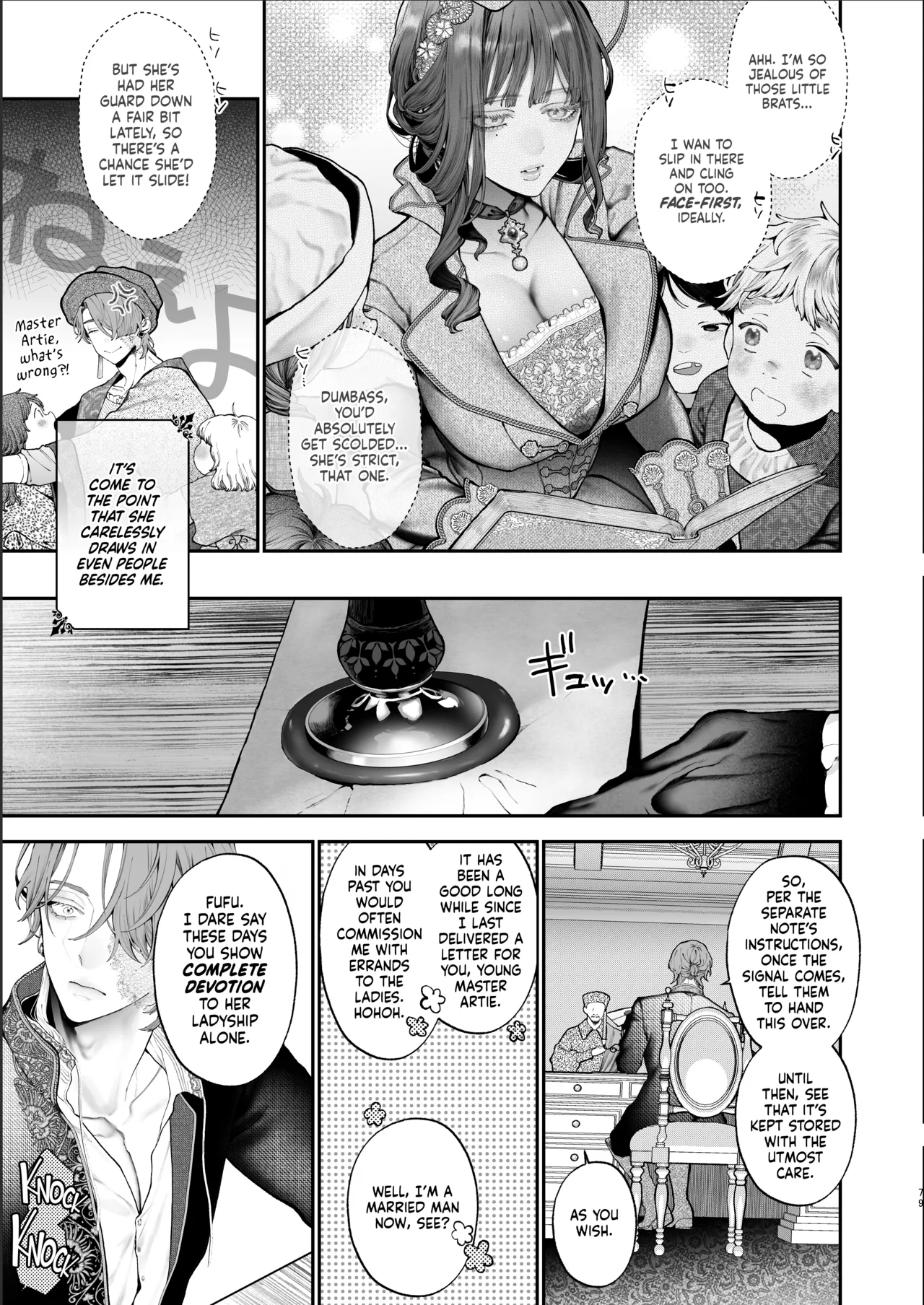 Houtou Kizoku Wa Moto Outaishihi To No Haramasekon De Isogashii - The Rake And The Once Crowned Princess page 78
