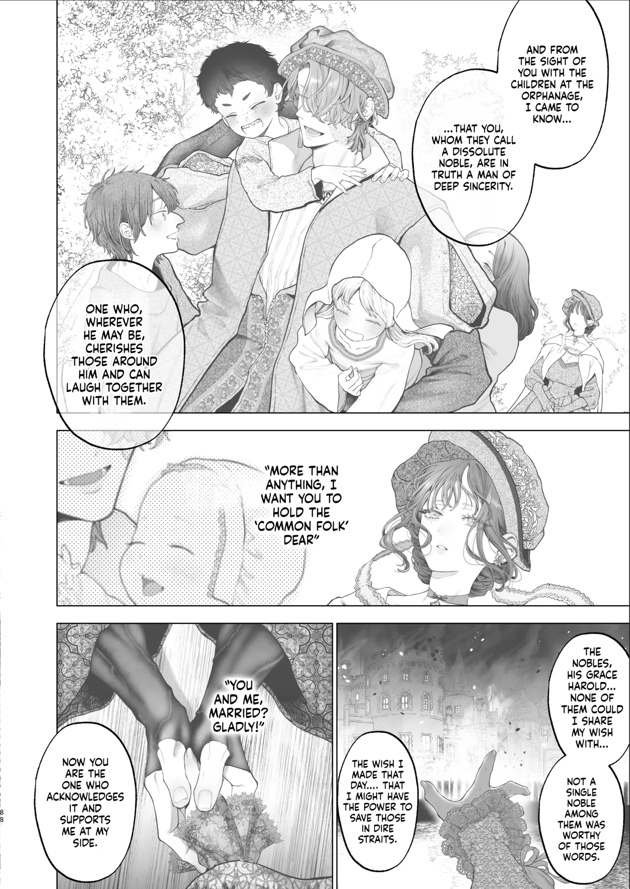 Houtou Kizoku Wa Moto Outaishihi To No Haramasekon De Isogashii - The Rake And The Once Crowned Princess page 87