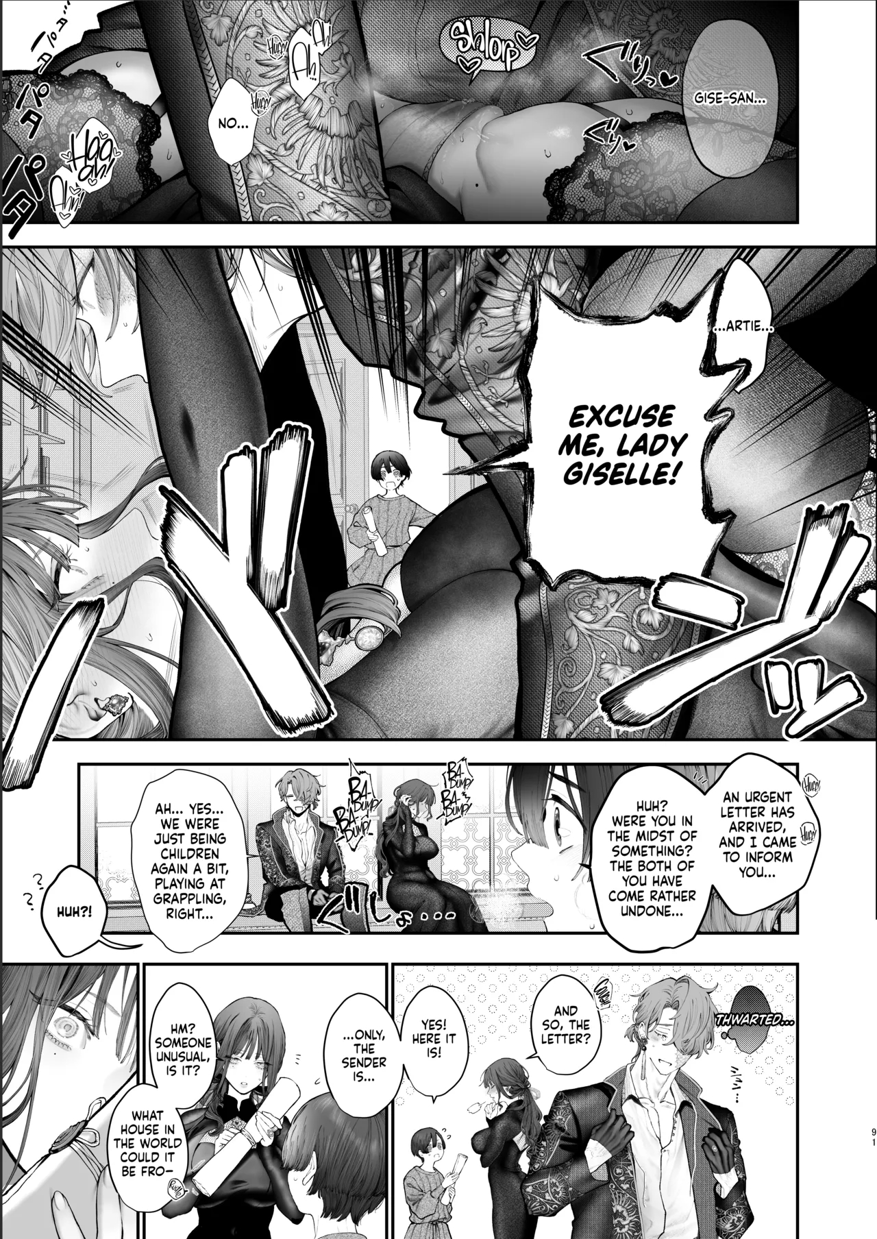 Houtou Kizoku Wa Moto Outaishihi To No Haramasekon De Isogashii - The Rake And The Once Crowned Princess page 90