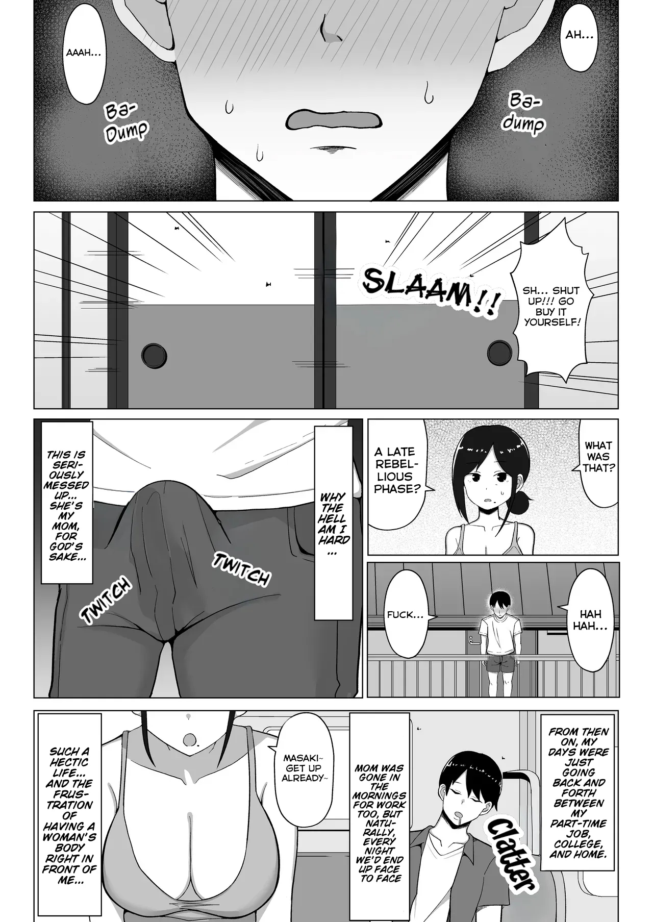 How I Ended Up Sharing My Four-and-a-half-mat Room With My Mom 1+2 page 11