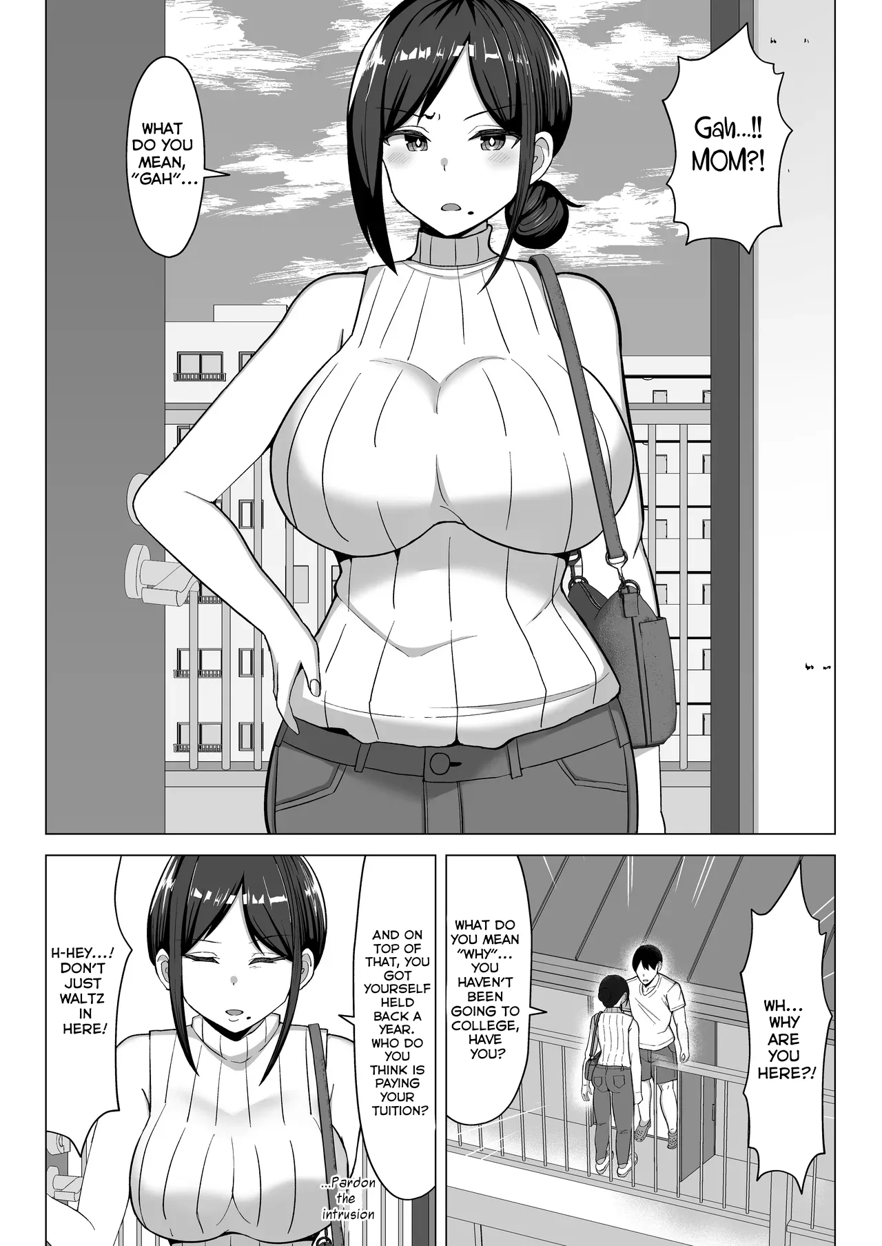 How I Ended Up Sharing My Four-and-a-half-mat Room With My Mom 1+2 page 3