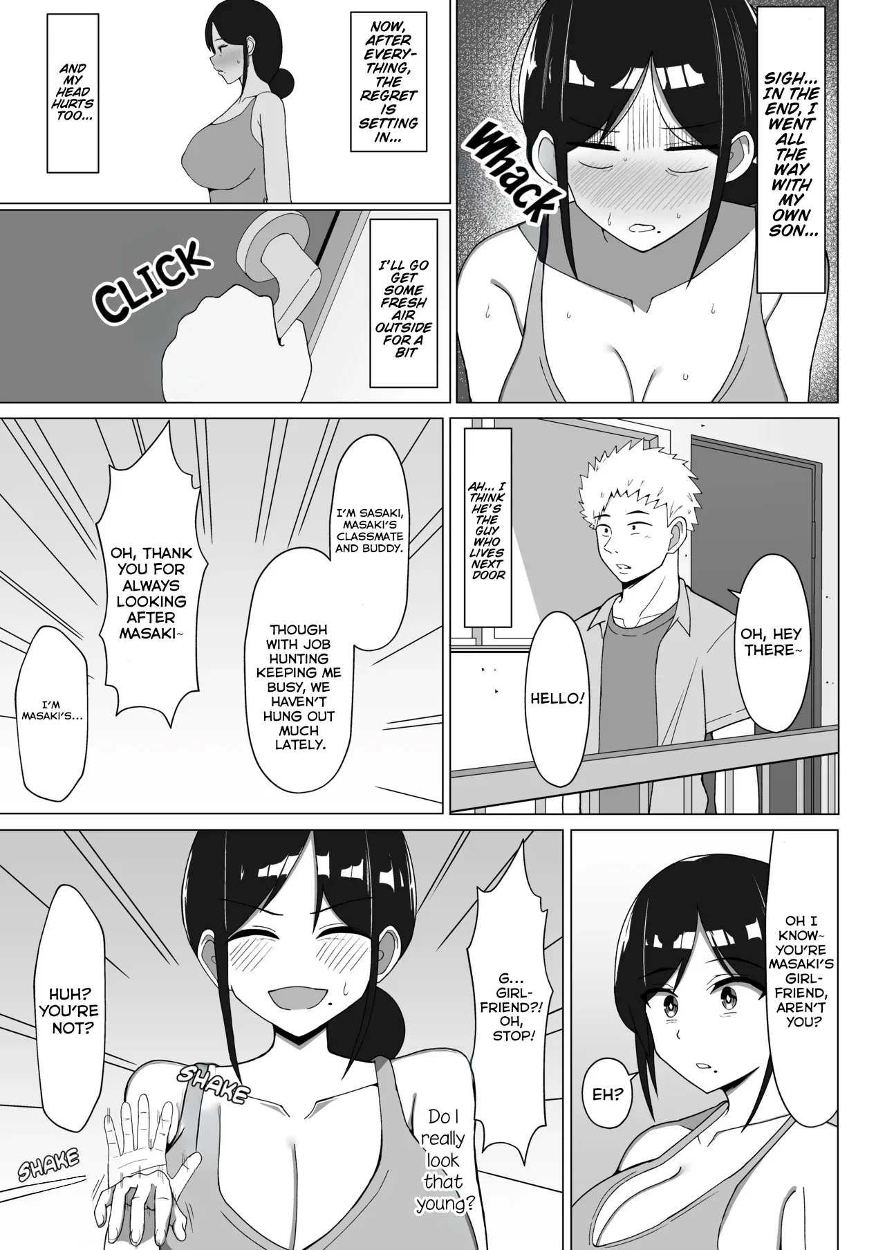 How I Ended Up Sharing My Four-and-a-half-mat Room With My Mom 1+2 page 56