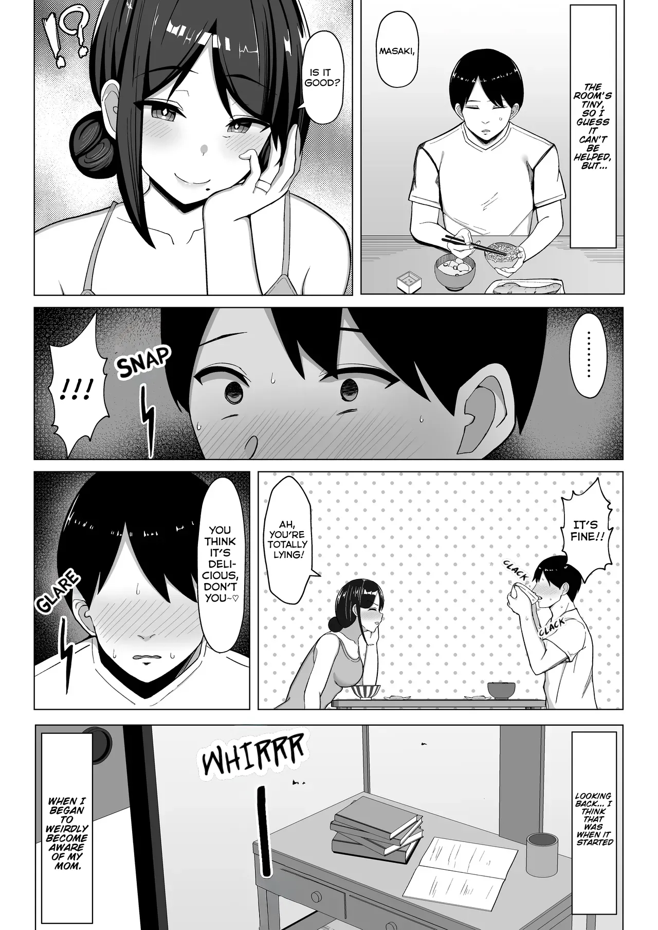 How I Ended Up Sharing My Four-and-a-half-mat Room With My Mom 1+2 page 8