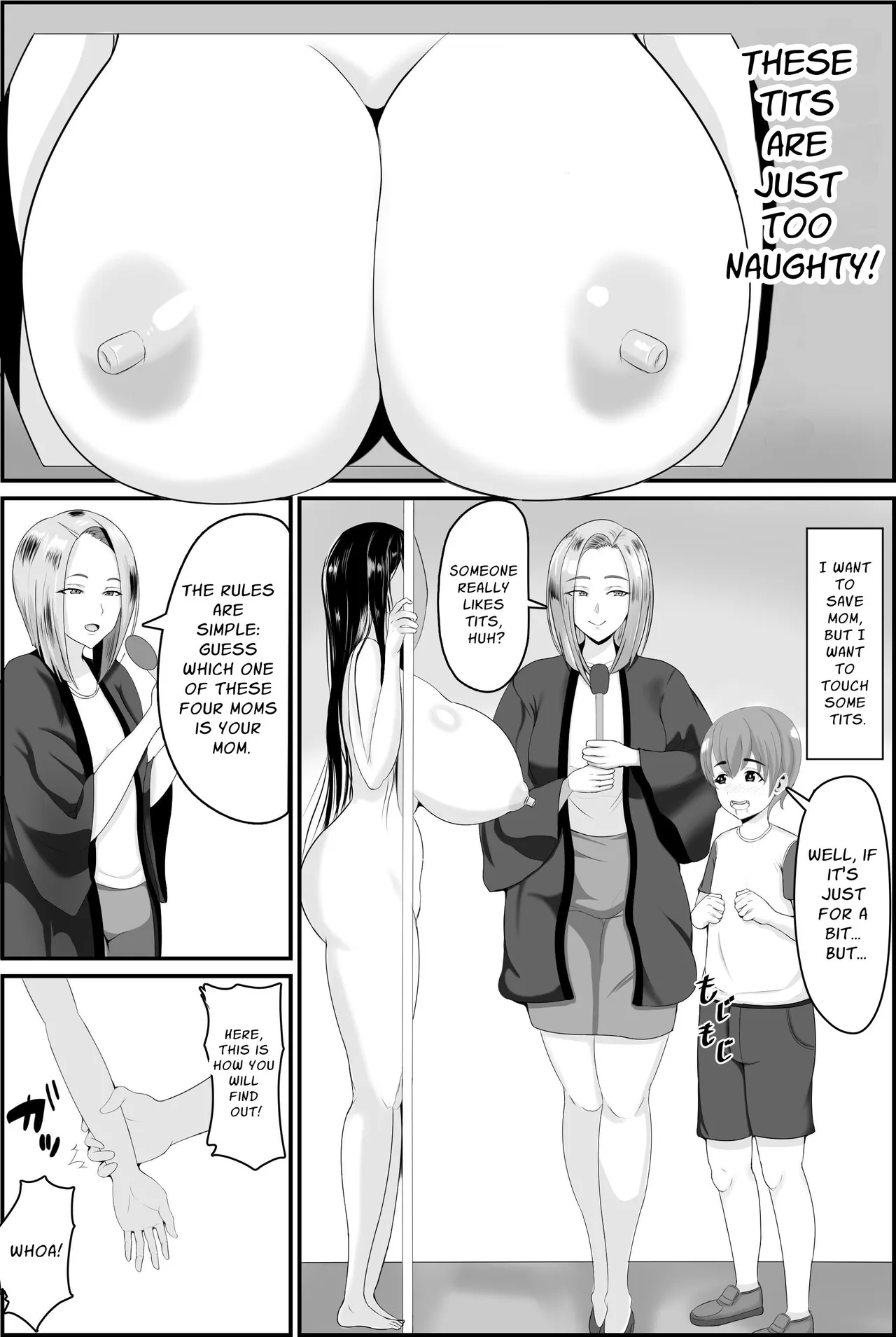 If You Want To Save Your Busty Big Ass Mom, Try Guessing Her Naked page 10
